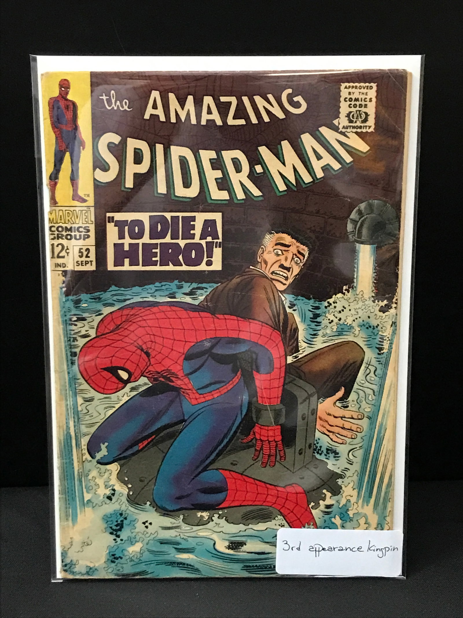 THE AMAZING SPIDERMAN #52 3RD APP KINKPIN - MARVEL COMICS (1 of 1)