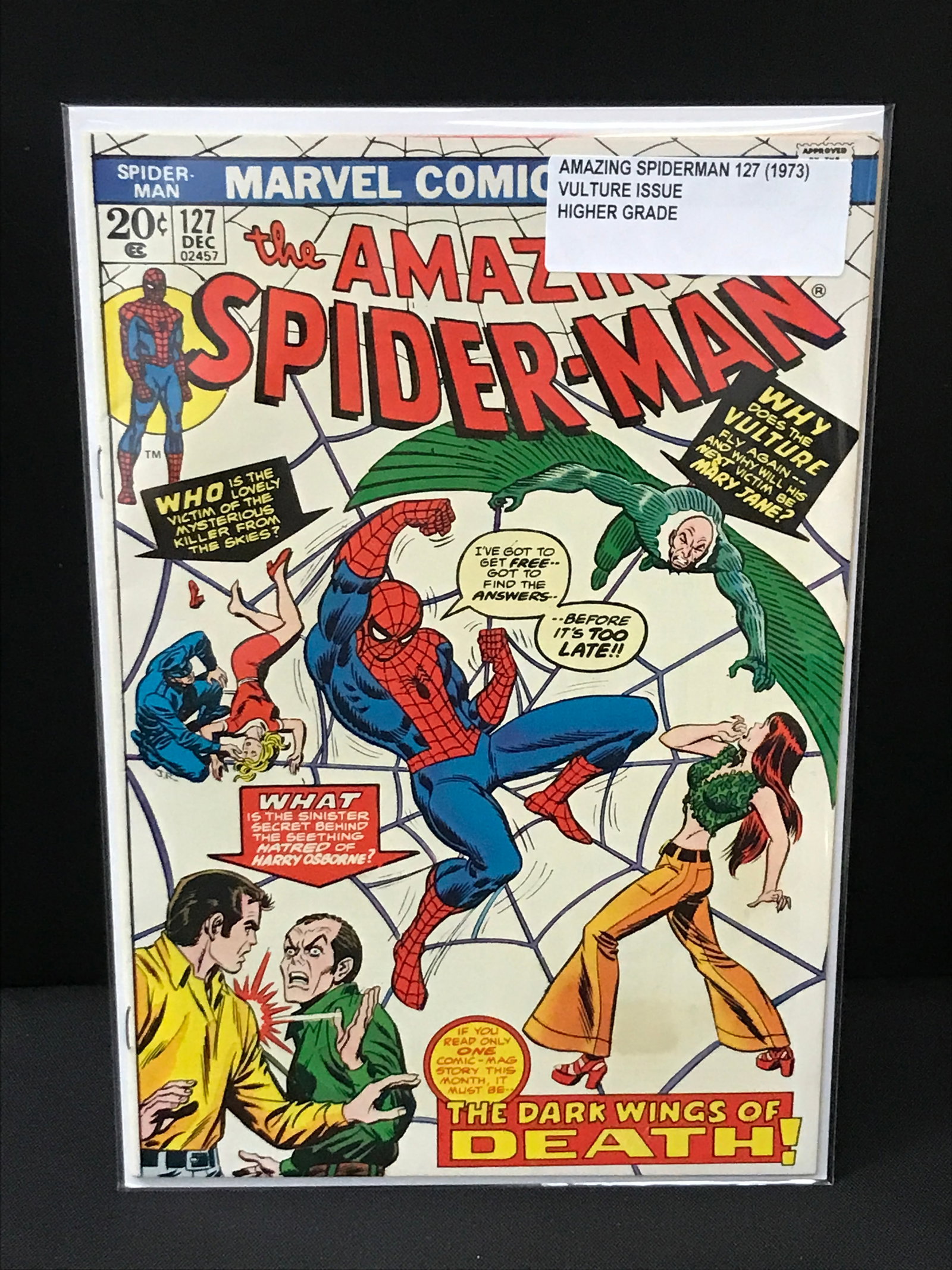 THE AMAZING SPIDERMAN #127 (1973) - MARVEL COMICS (1 of 1)