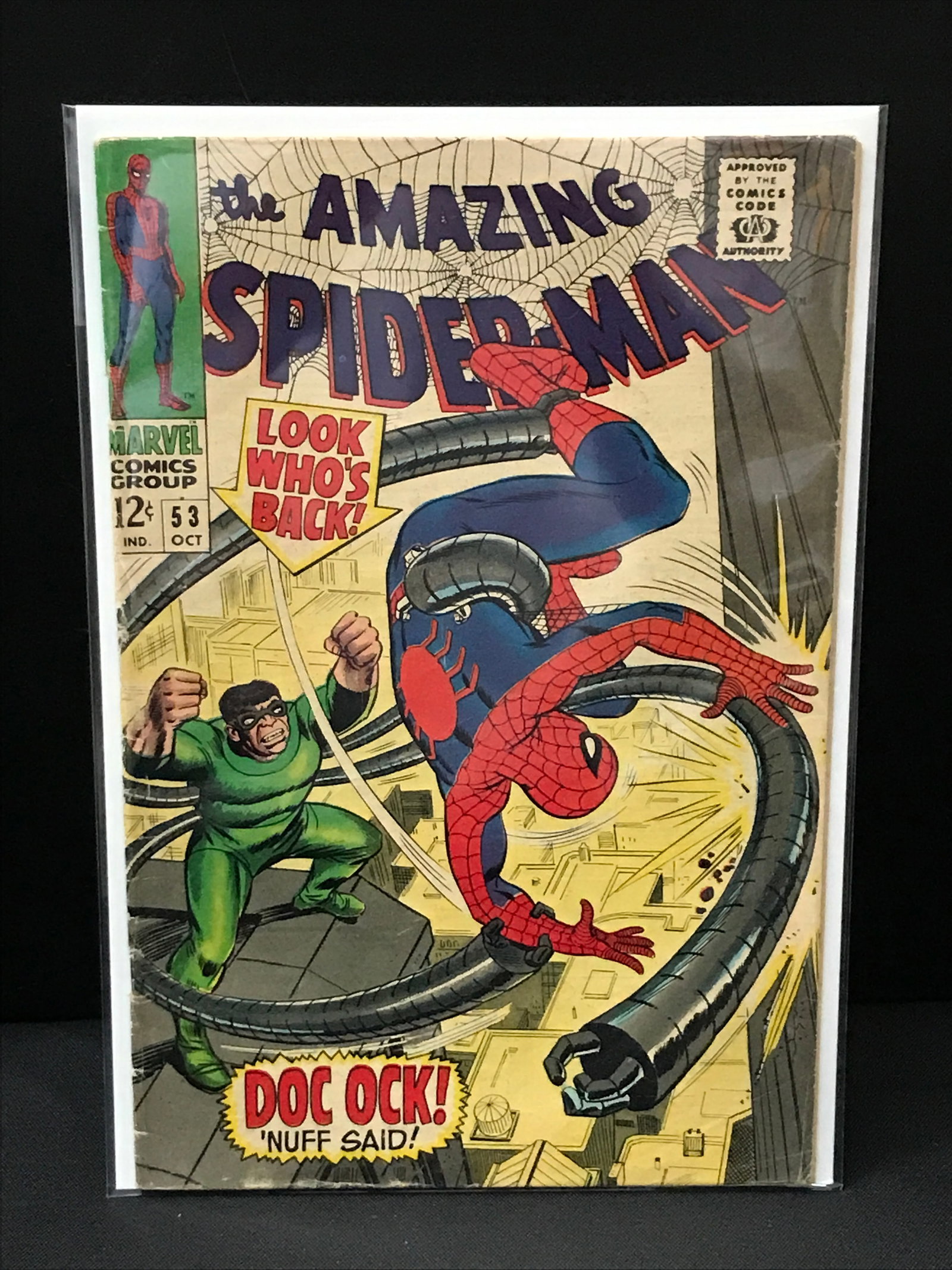 THE AMAZING SPIDERMAN #53 - MARVEL COMICS: Prices are in Canadian dollars