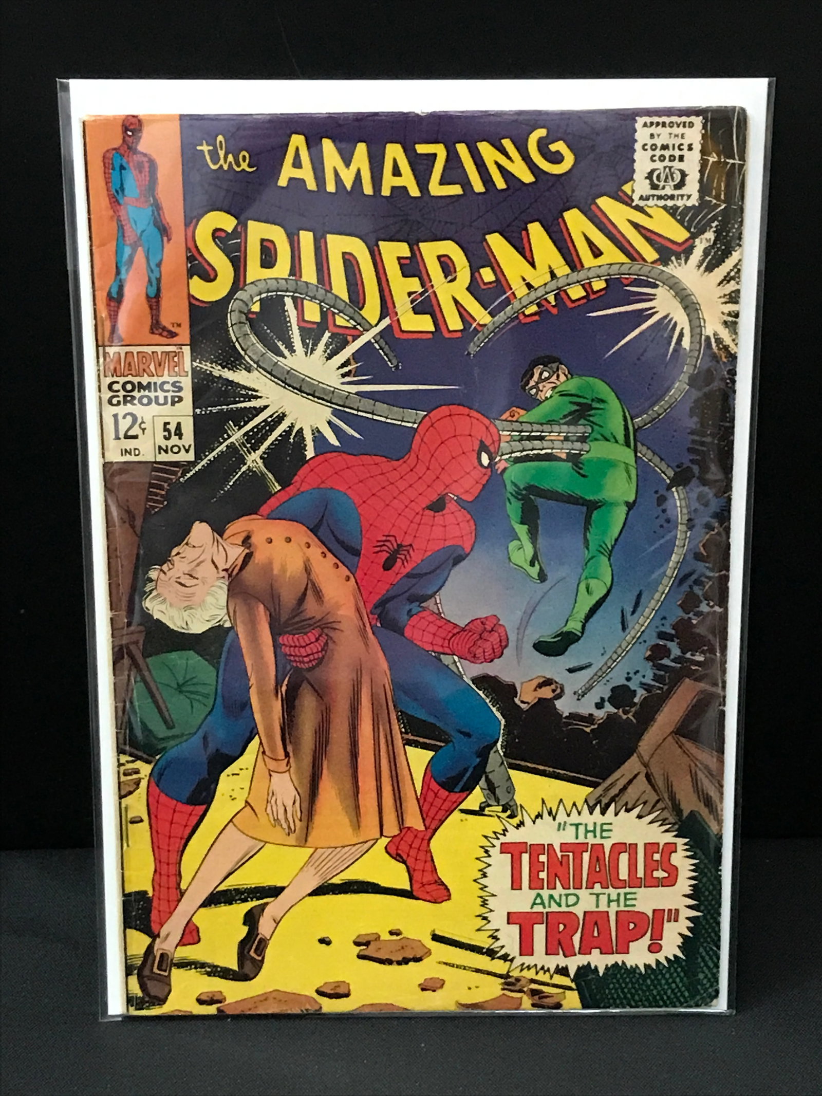 THE AMAZING SPIDERMAN #54 - MARVEL COMICS (1 of 1)
