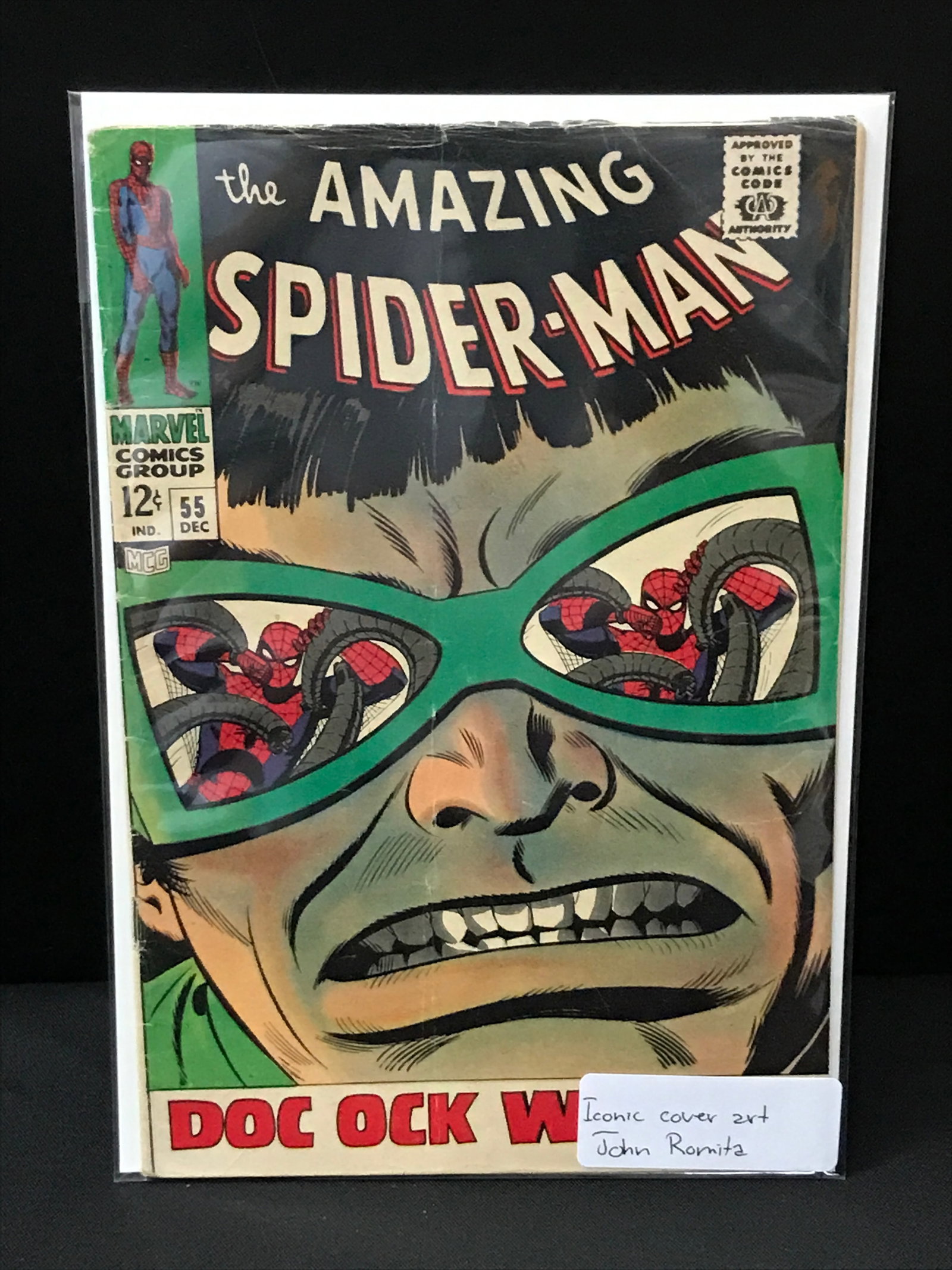 THE AMAZING SPIDERMAN #55 - MARVEL COMICS (1 of 1)