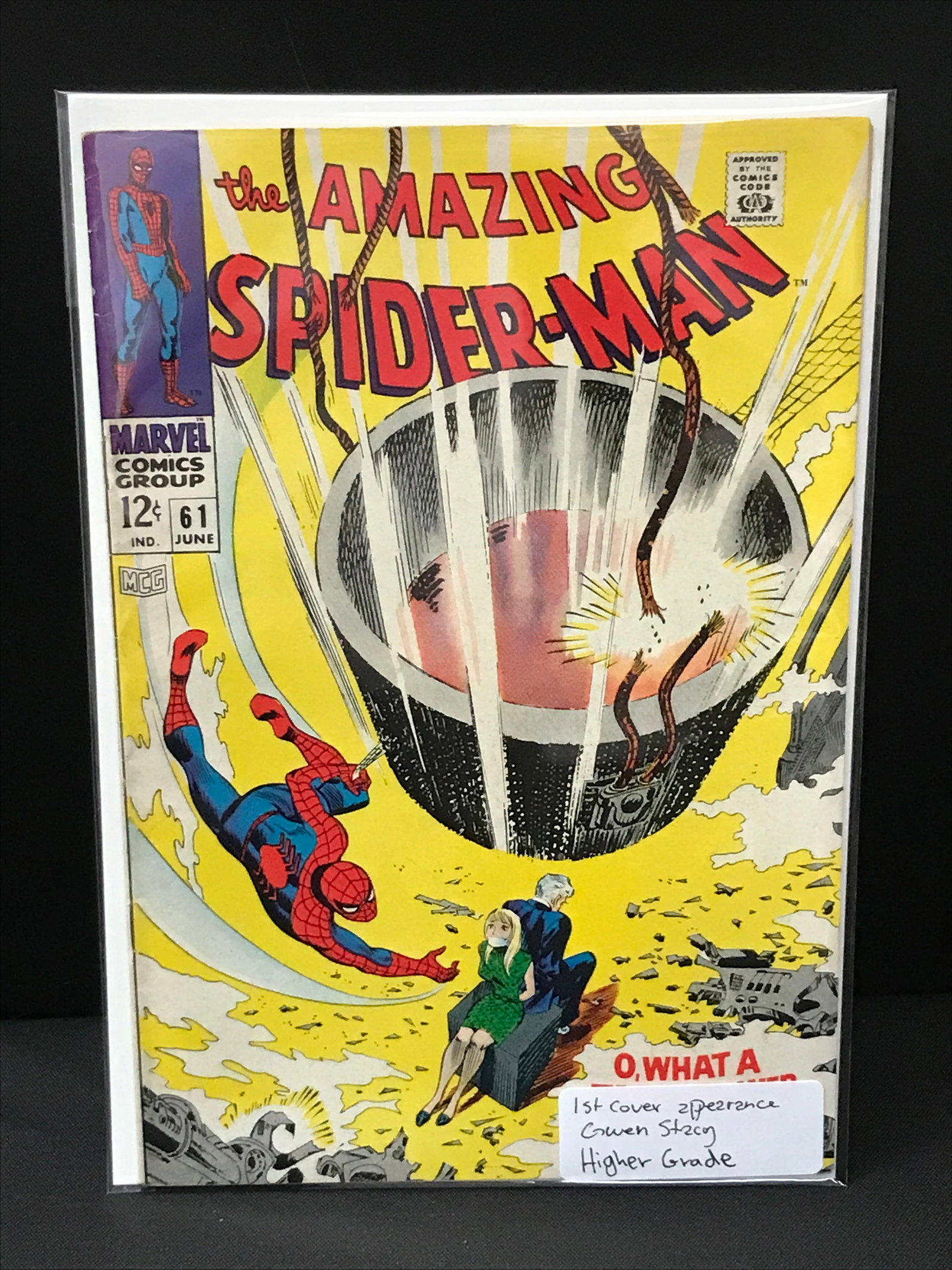 THE AMAZING SPIDERMAN #61 - MARVEL COMICS (1 of 1)