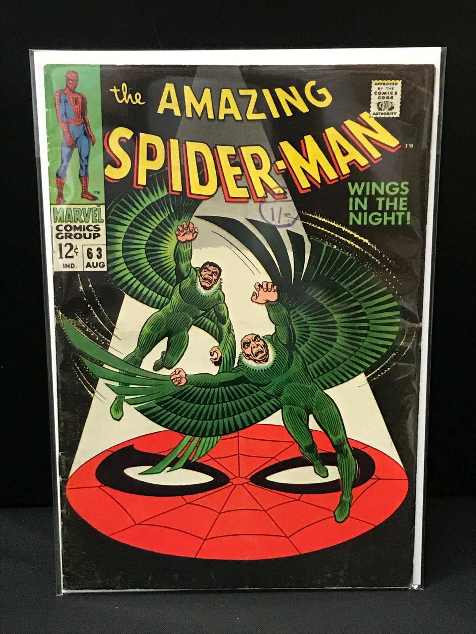 THE AMAZING SPIDERMAN #63 - MARVEL COMICS (1 of 1)