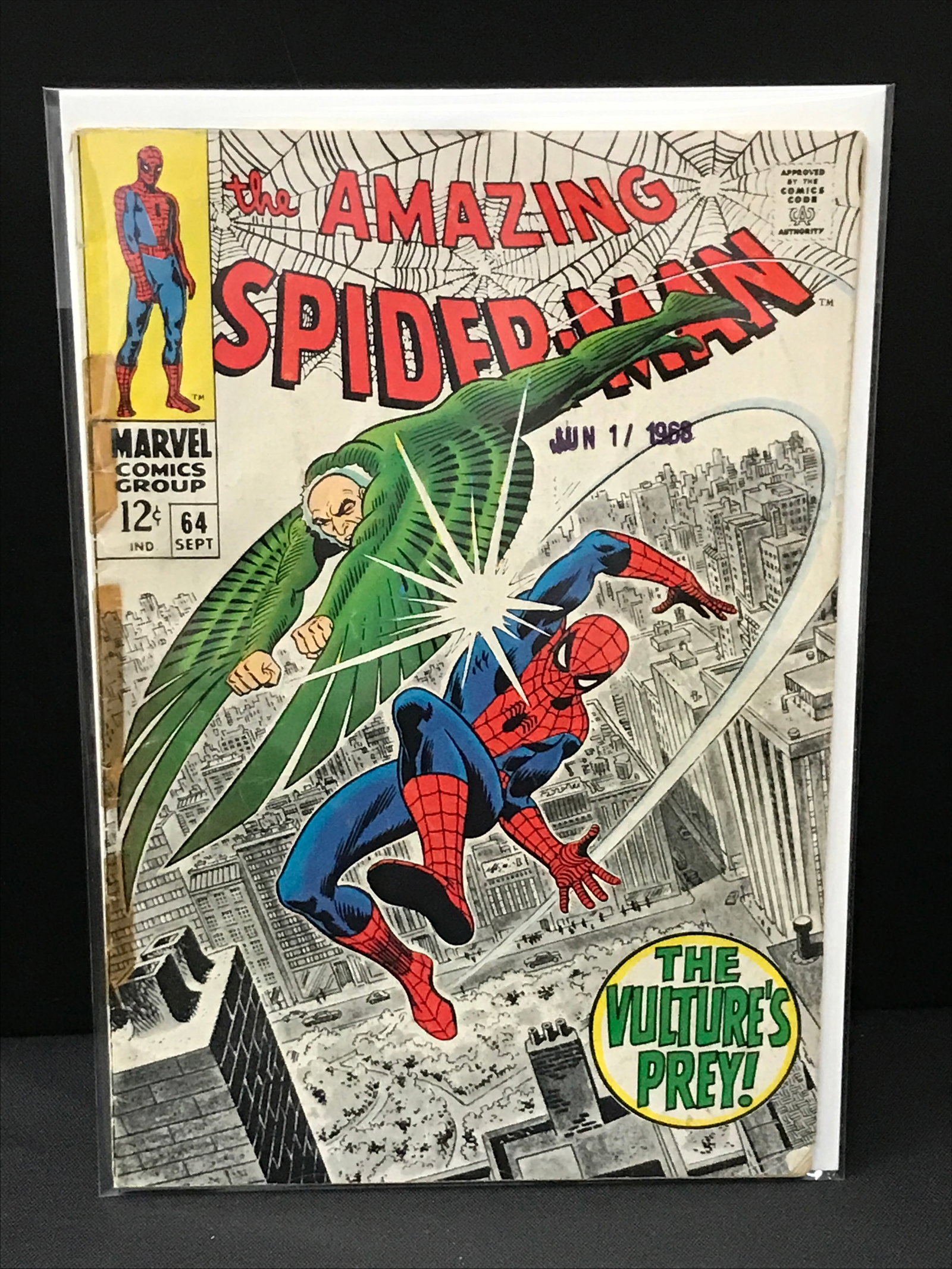 THE AMAZING SPIDERMAN #64 - MARVEL COMICS (1 of 1)