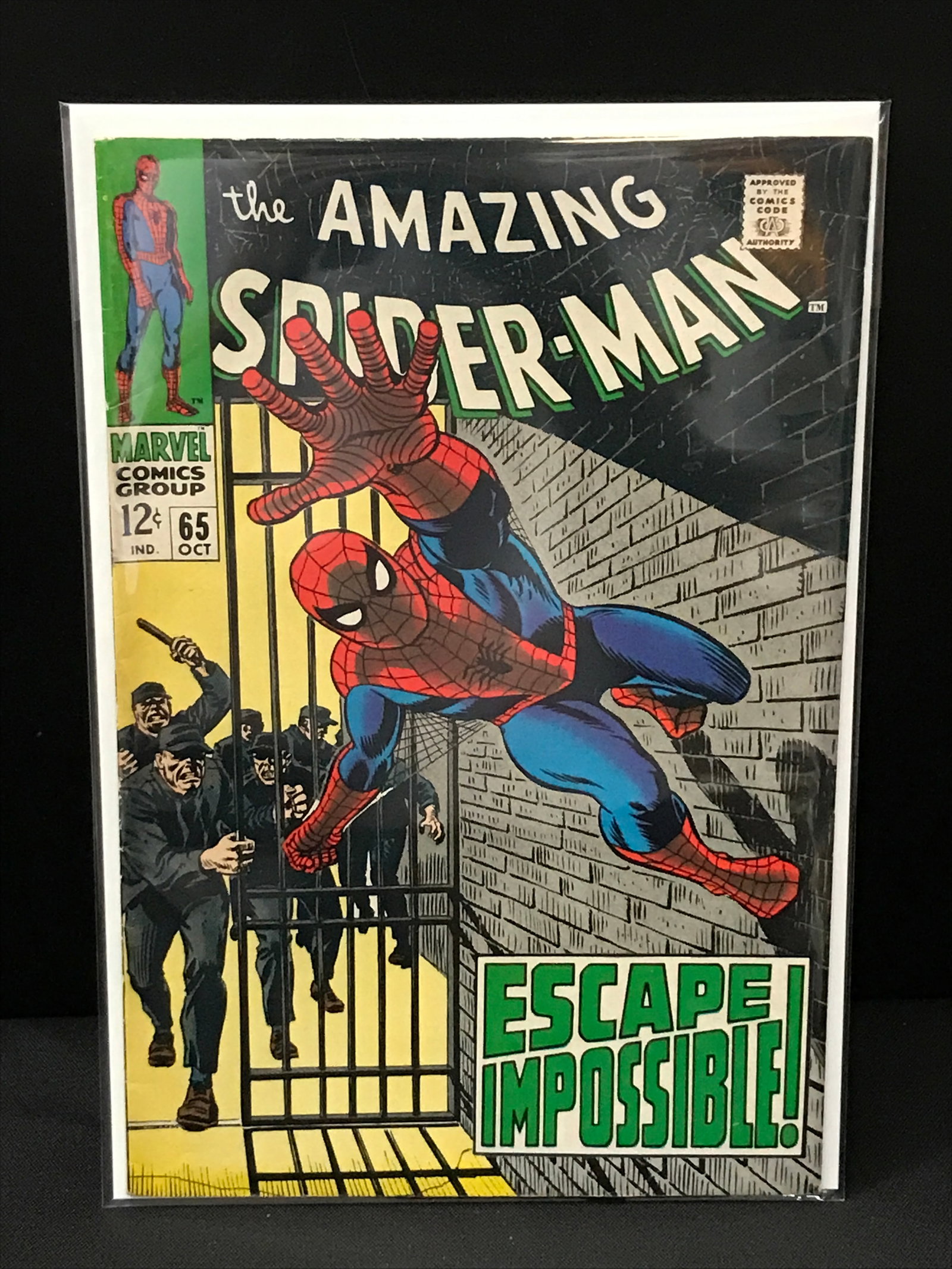 THE AMAZING SPIDERMAN #65 - MARVEL COMICS (1 of 1)