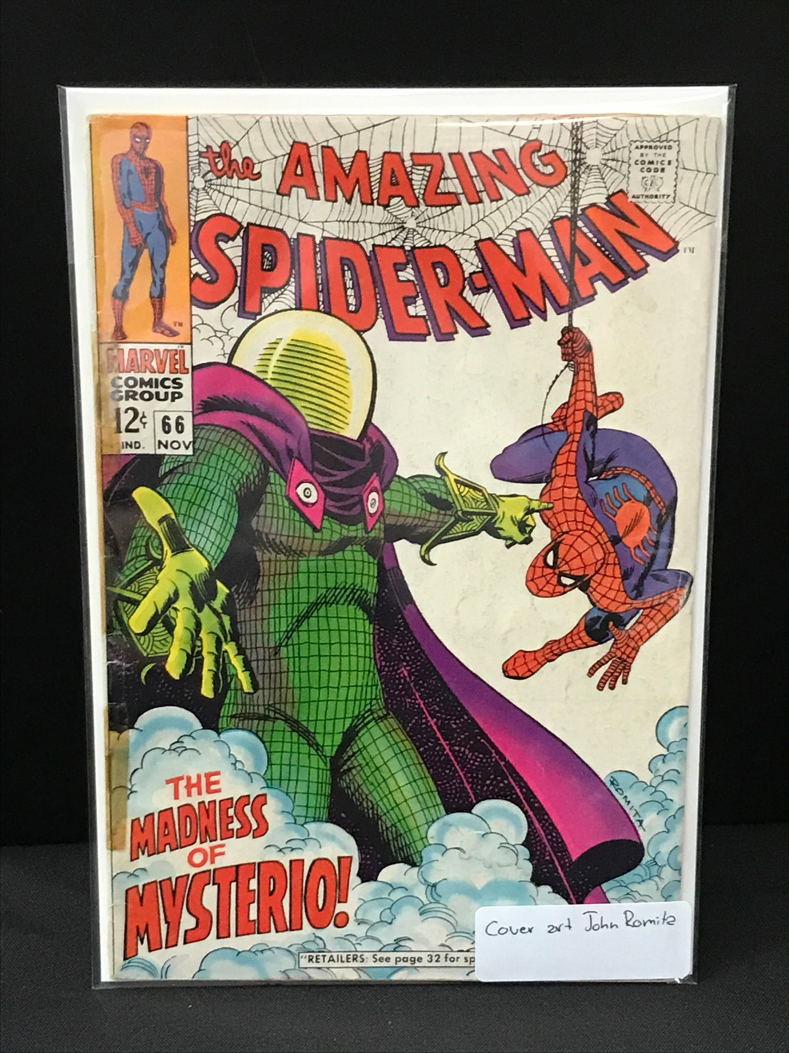 THE AMAZING SPIDERMAN #66 - MARVEL COMICS (1 of 1)