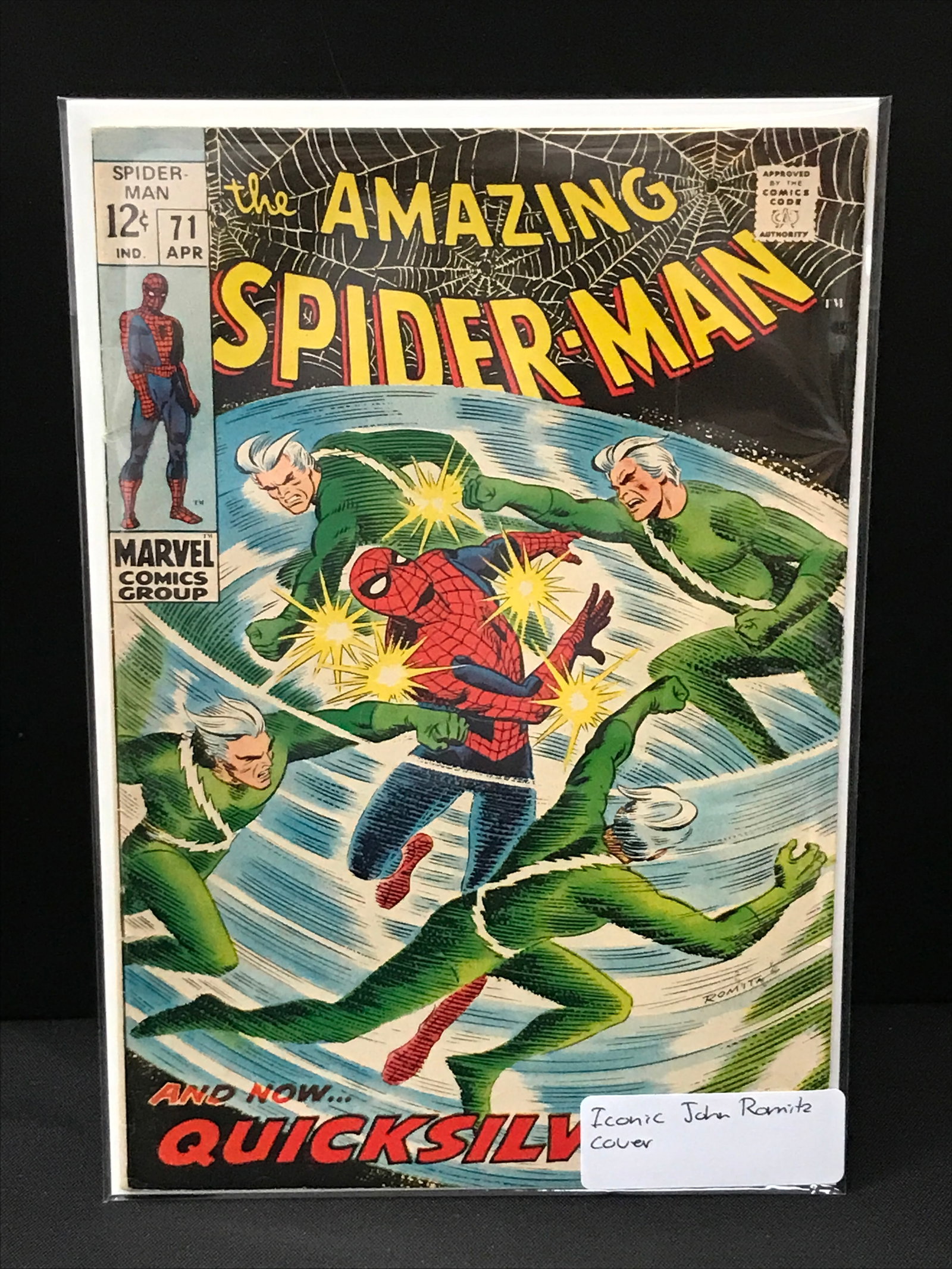 THE AMAZING SPIDERMAN #71 - MARVEL COMICS (1 of 1)