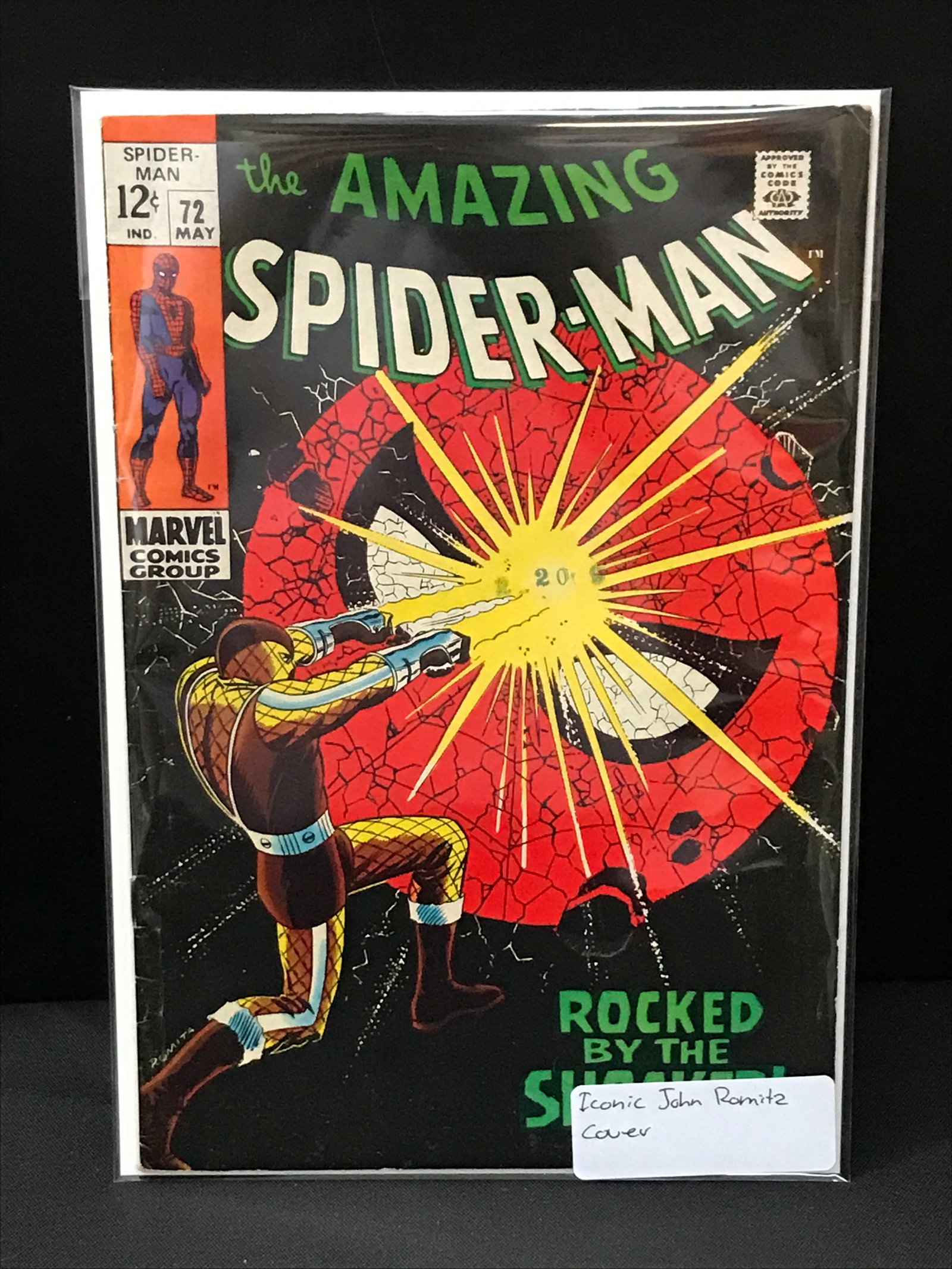 THE AMAZING SPIDERMAN #72 - MARVEL COMICS (1 of 1)
