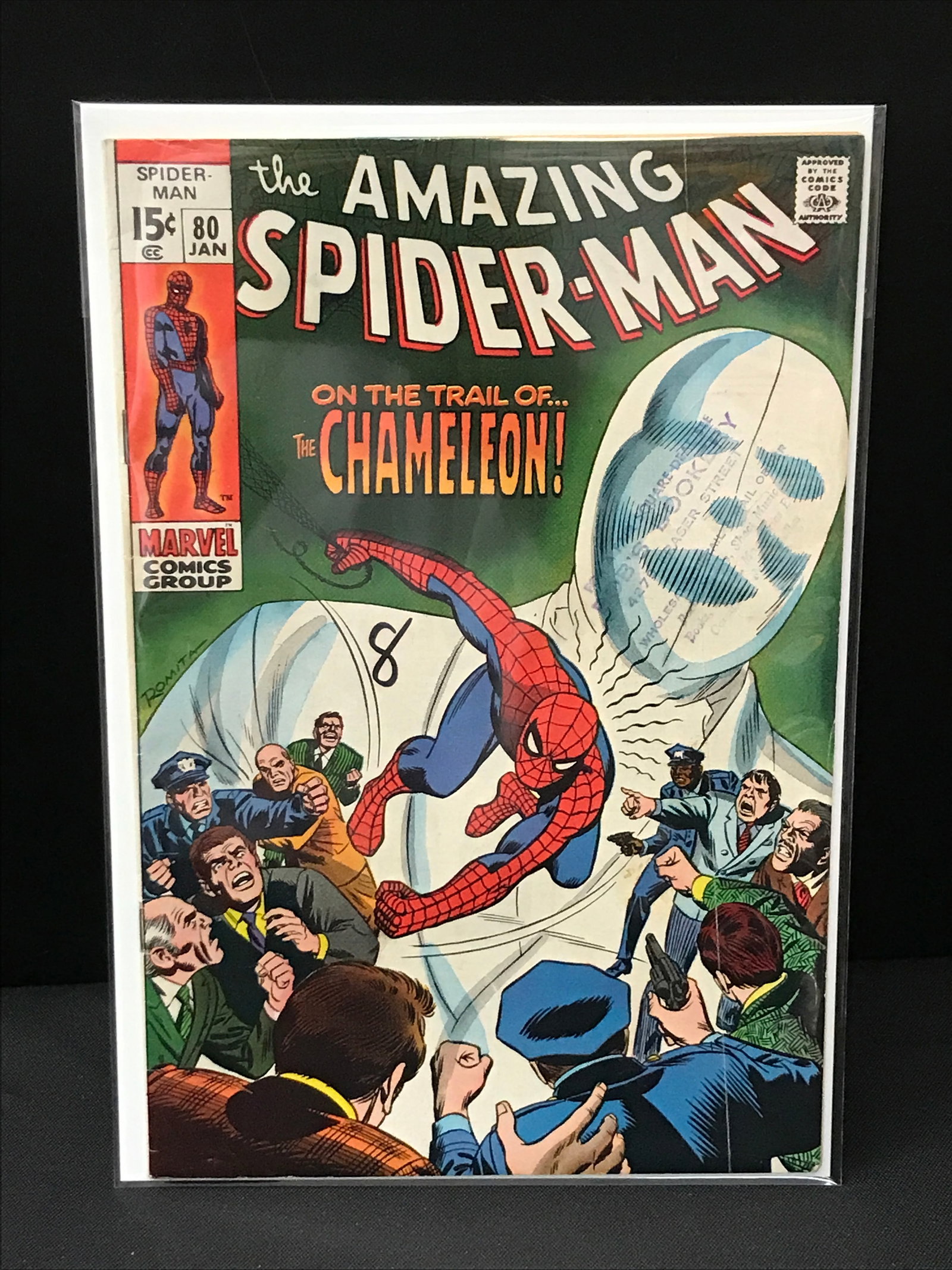 THE AMAZING SPIDERMAN #80 - MARVEL COMICS (1 of 1)