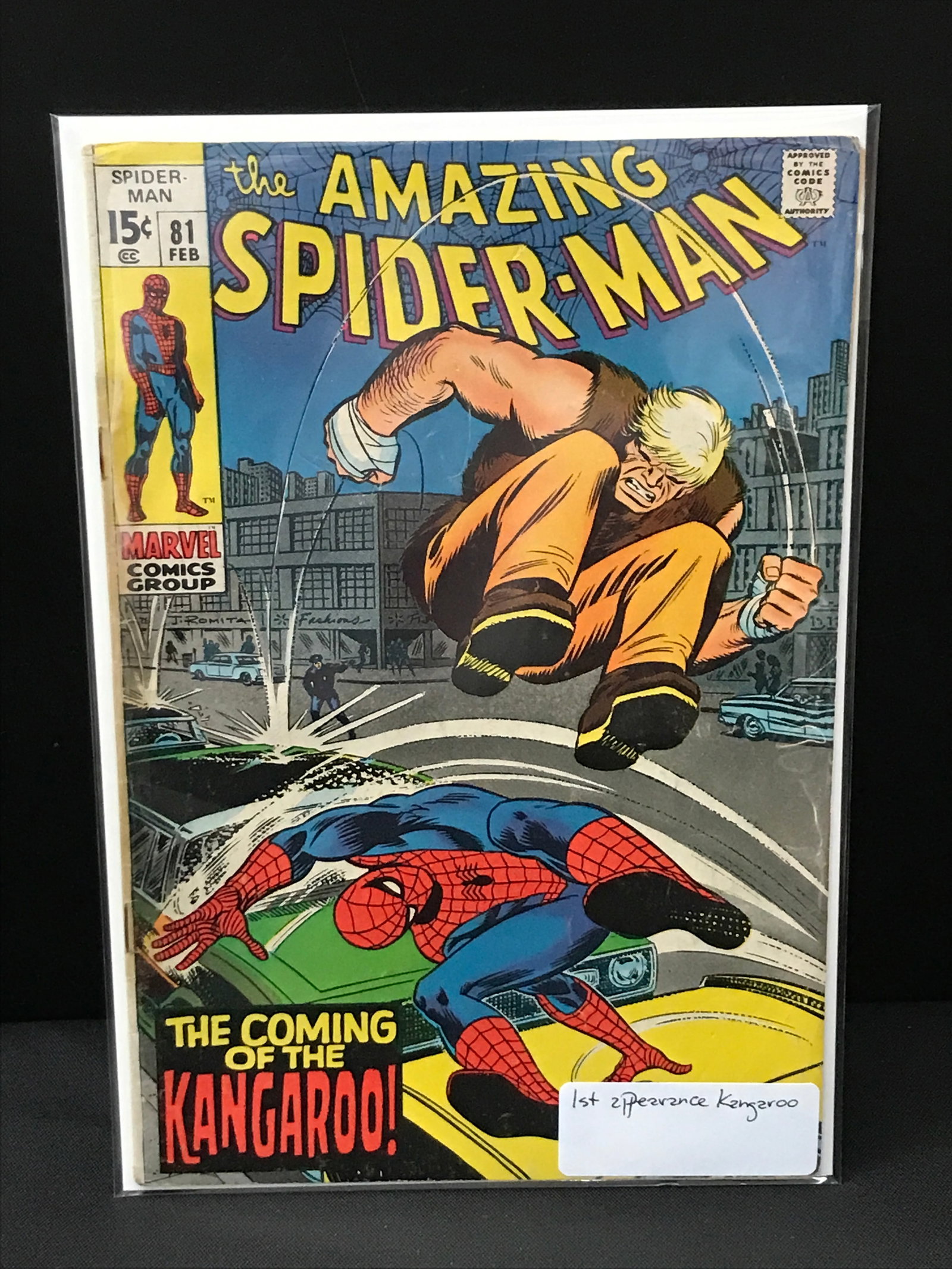 THE AMAZING SPIDERMAN #81 1ST APP KANGEROO - MARVEL COMICS (1 of 1)