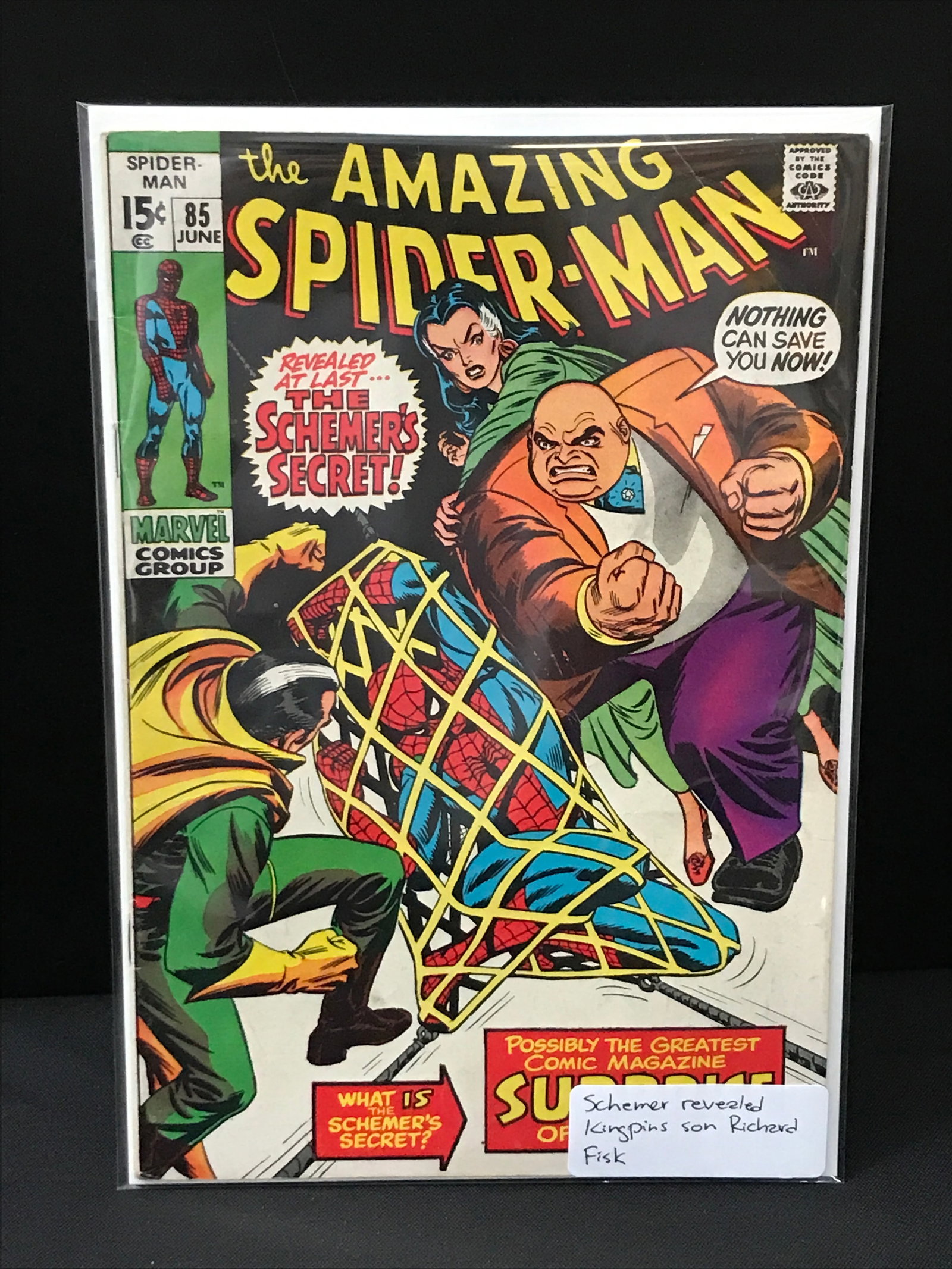 THE AMAZING SPIDERMAN #85 - MARVEL COMICS (1 of 1)