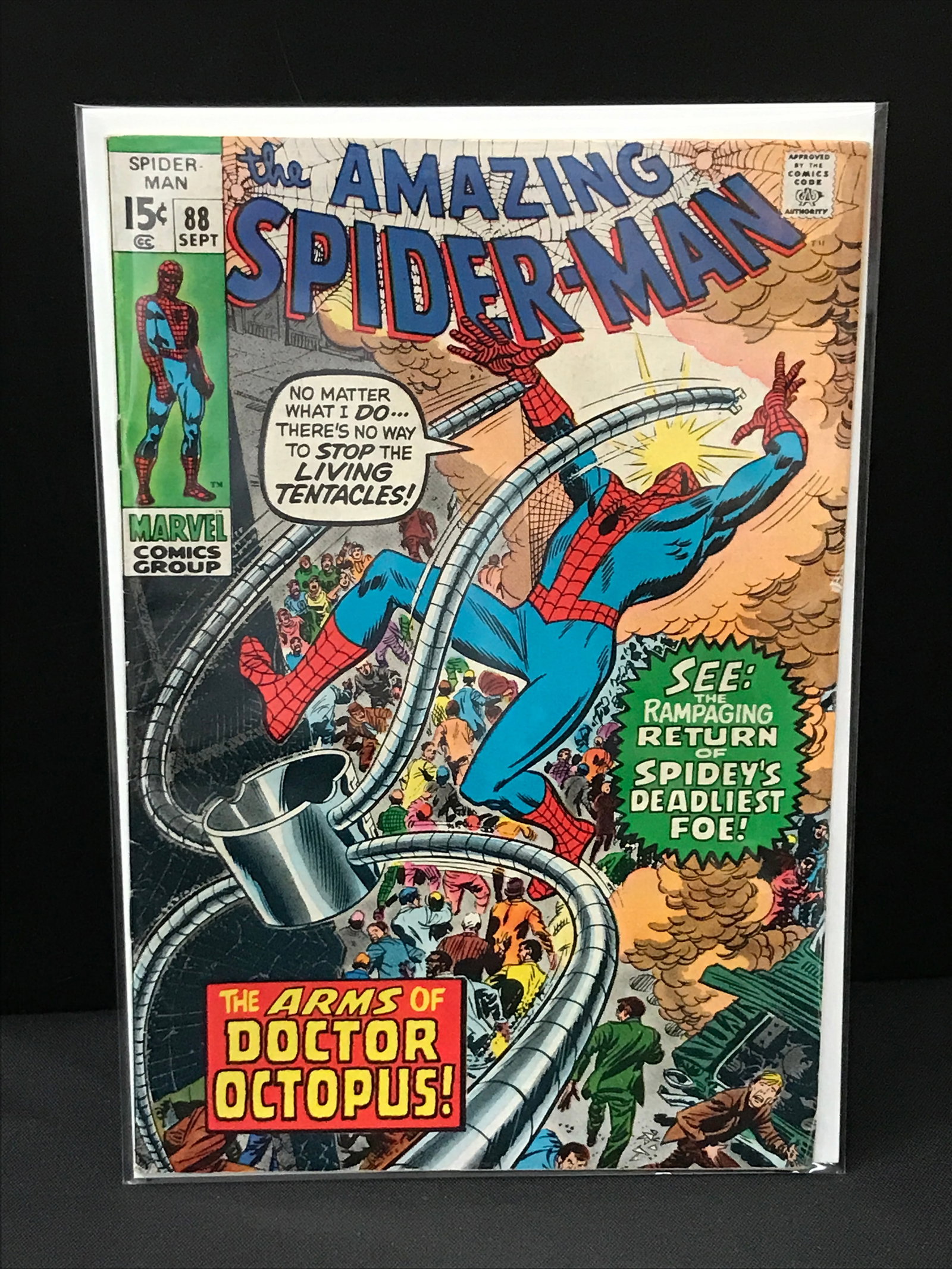 THE AMAZING SPIDERMAN #88 - MARVEL COMICS (1 of 1)