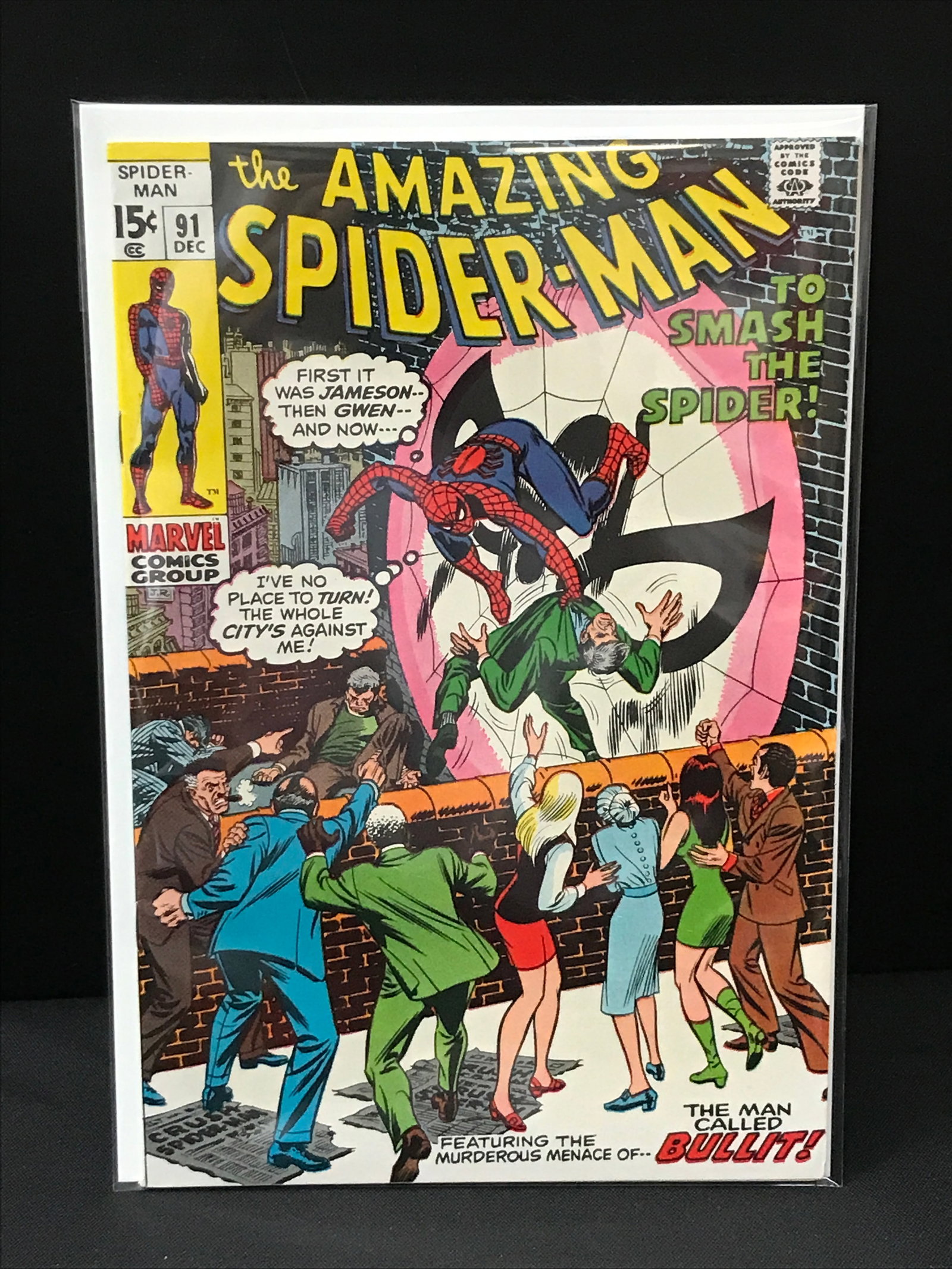 THE AMAZING SPIDERMAN #91 - MARVEL COMICS (1 of 1)