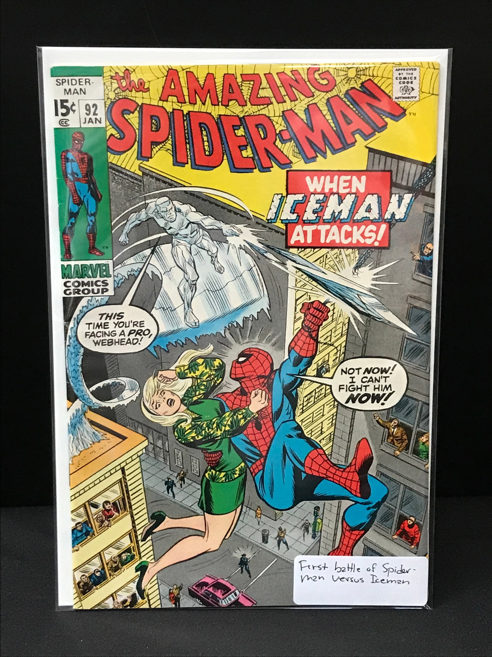 THE AMAZING SPIDERMAN #92 - MARVEL COMICS (1 of 1)