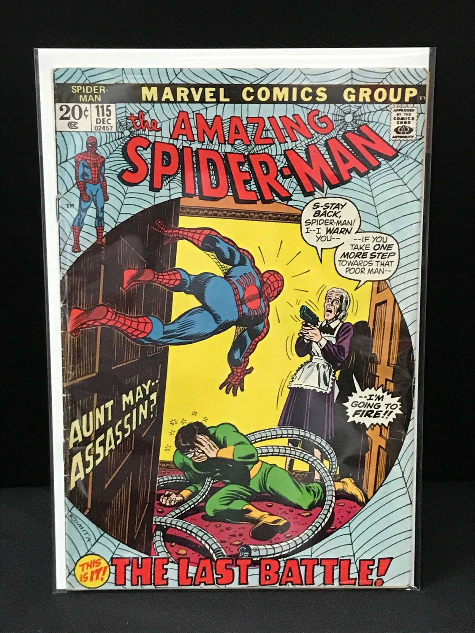THE AMAZING SPIDERMAN #115 - MARVEL COMICS: Prices are in Canadian Dollars
