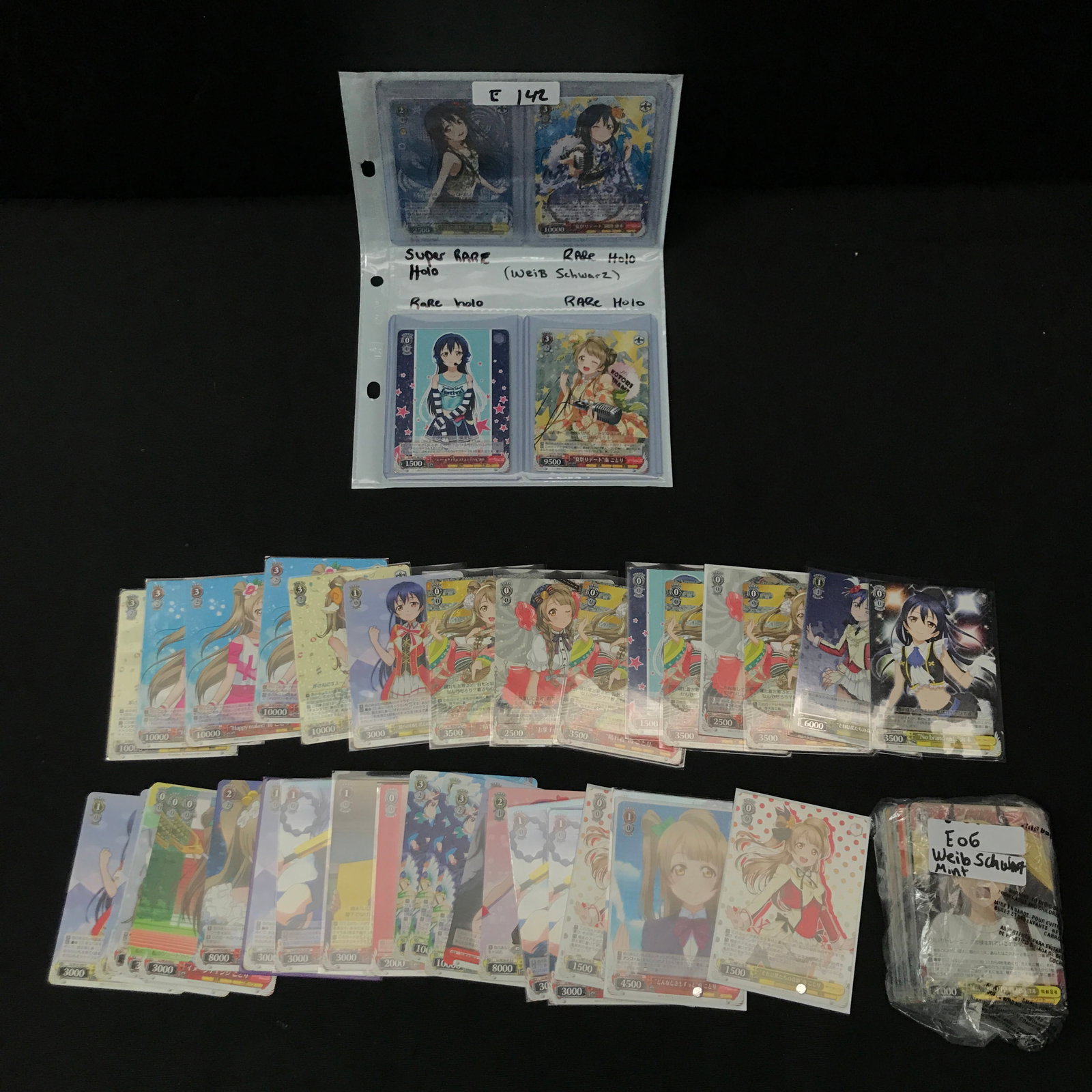 COLLECTION OF ANIME TRADING CARDS (1 of 1)