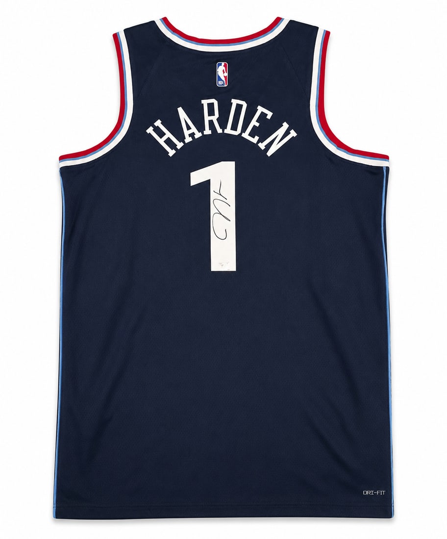 JAMES HARDEN SIGNED LA CLIPPERS JERSEY (1 of 3)