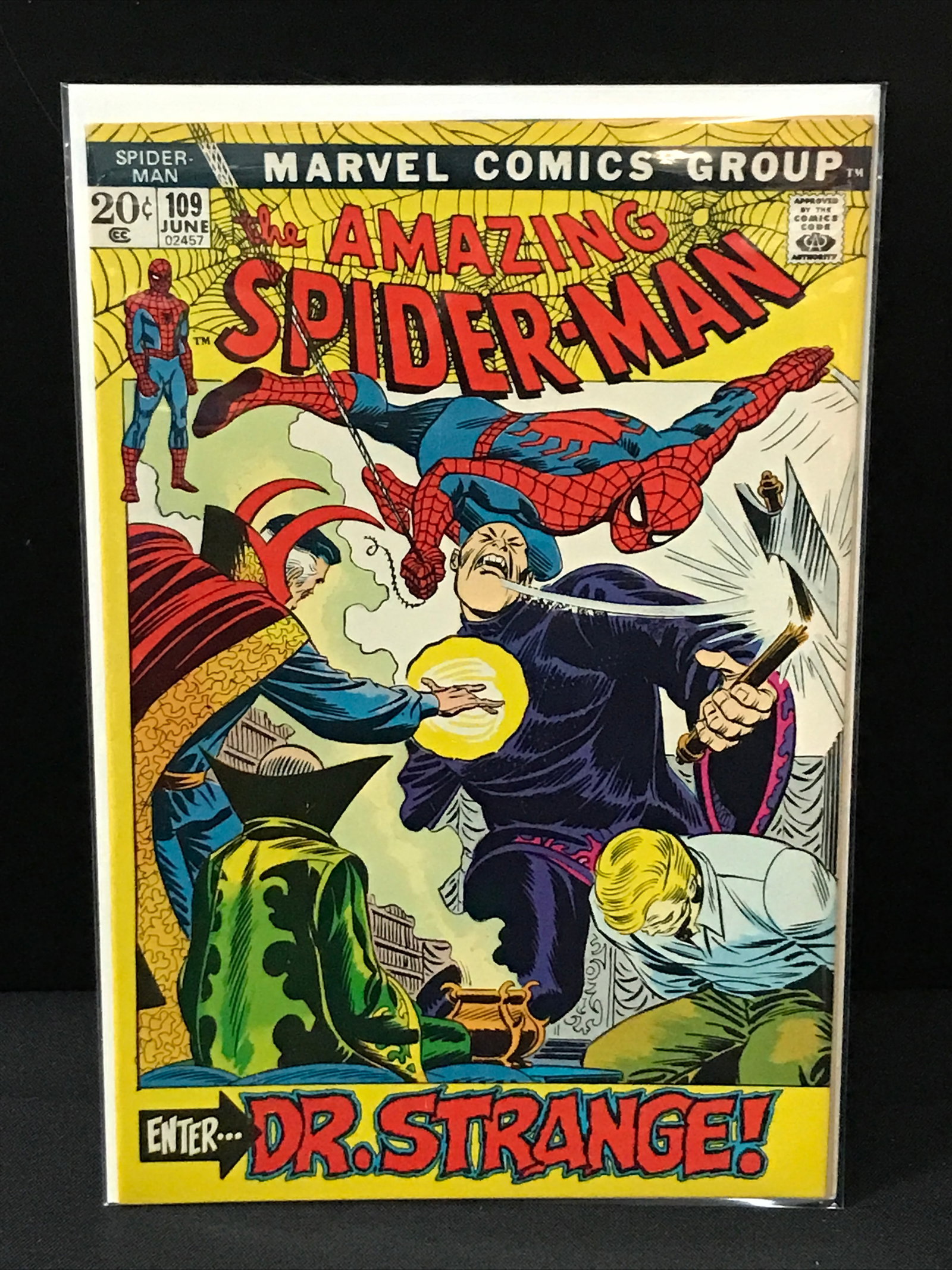 THE AMAZING SPIDERMAN #109 - MARVEL COMICS (1 of 1)