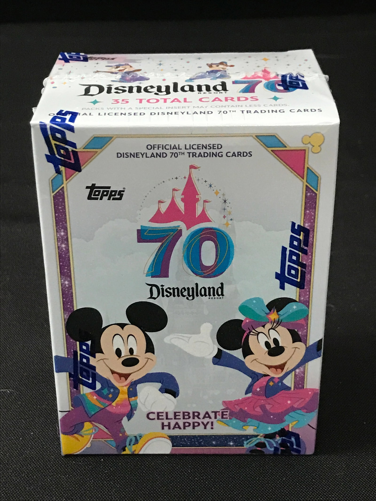 TOPPS DISNEYLAND 70 ANNIVERSARY SEALED TRADING CARD BOX (1 of 1)
