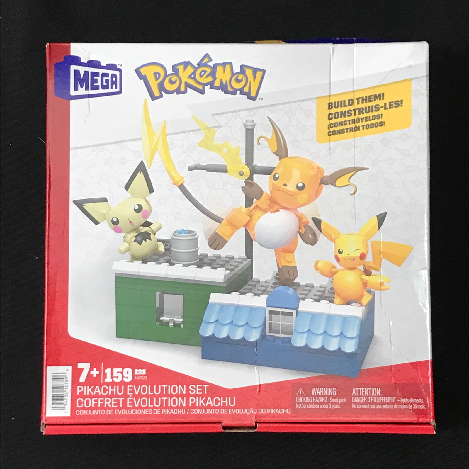 SEALED MEGA POKEMON PIKACHU EVOLUTION SET IN ORIGINAL PACKAGING (1 of 1)