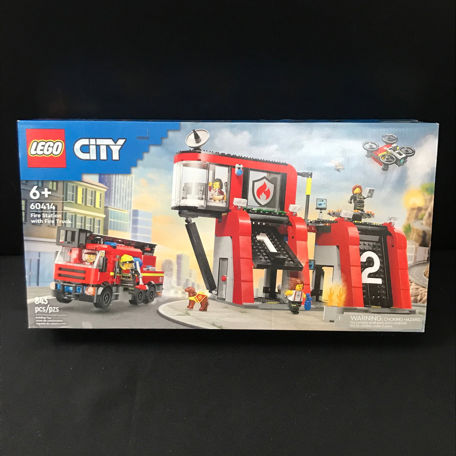 SEALED LEGO CITY 60414 FIRE STATION WITH FIRE TRUCK IN ORIGINAL PACKAGING: Prices are in Canadian dollars