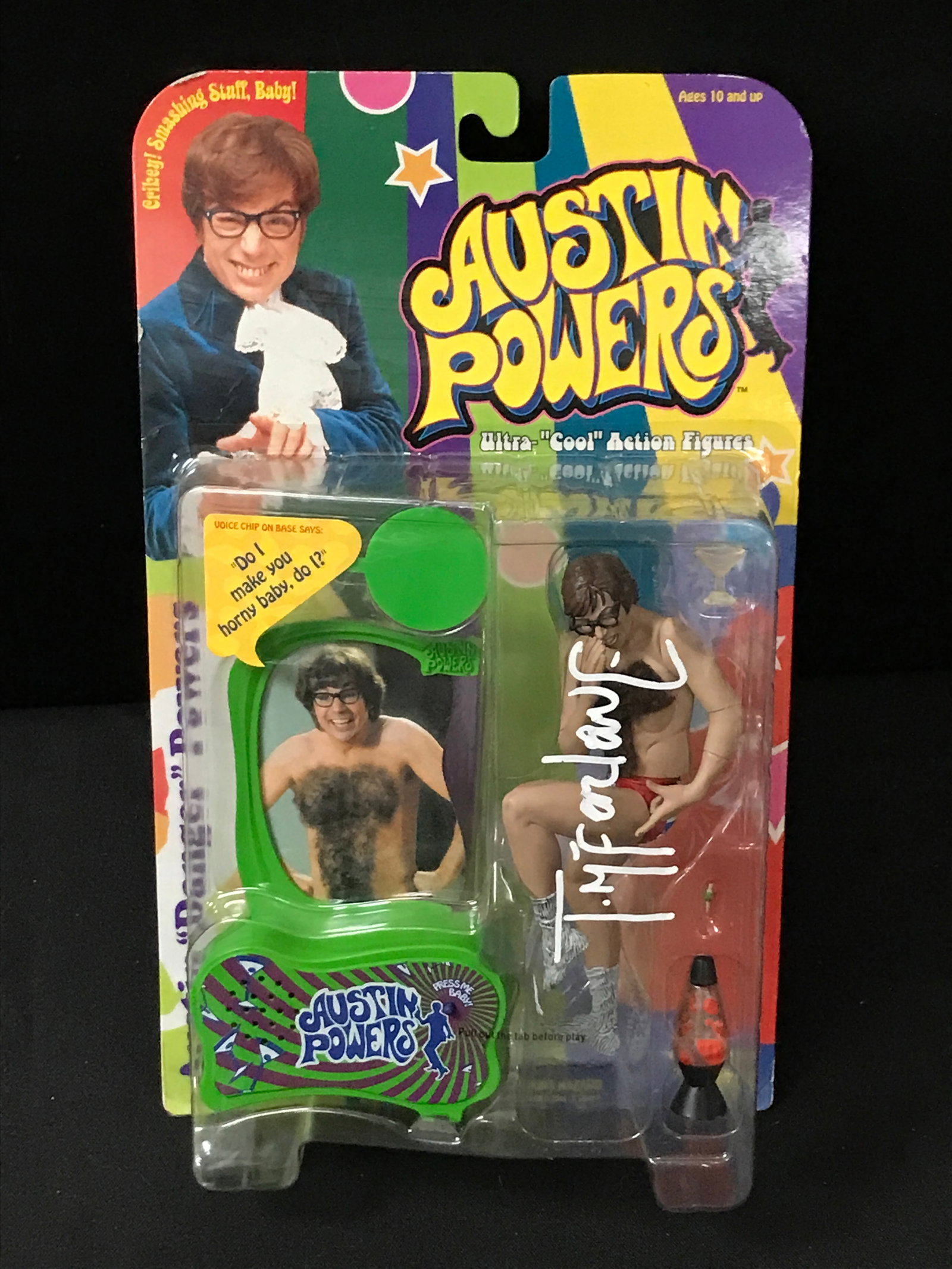 TODD MCFARLANE SIGNED AUSTIN POWERS ACTION FIGURE (1 of 1)