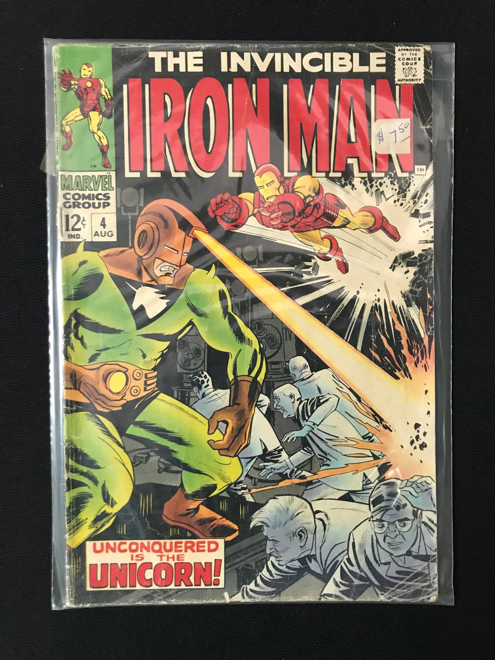 THE INVINCIBLE IRON MAN #4 - MARVEL COMICS (1 of 1)