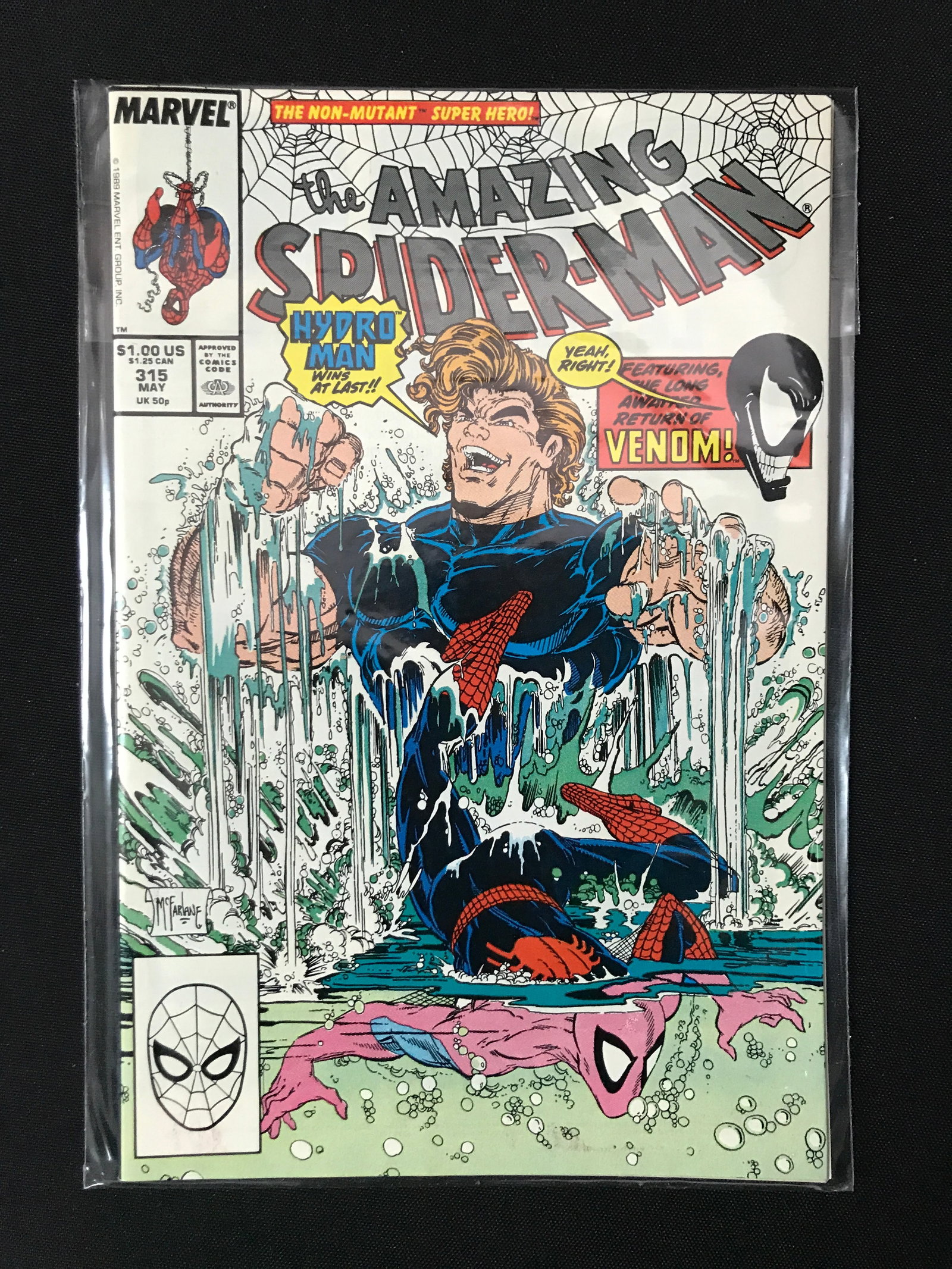 THE AMAZING SPIDERMAN #315 - MARVEL COMICS: Prices are in Canadian dollars