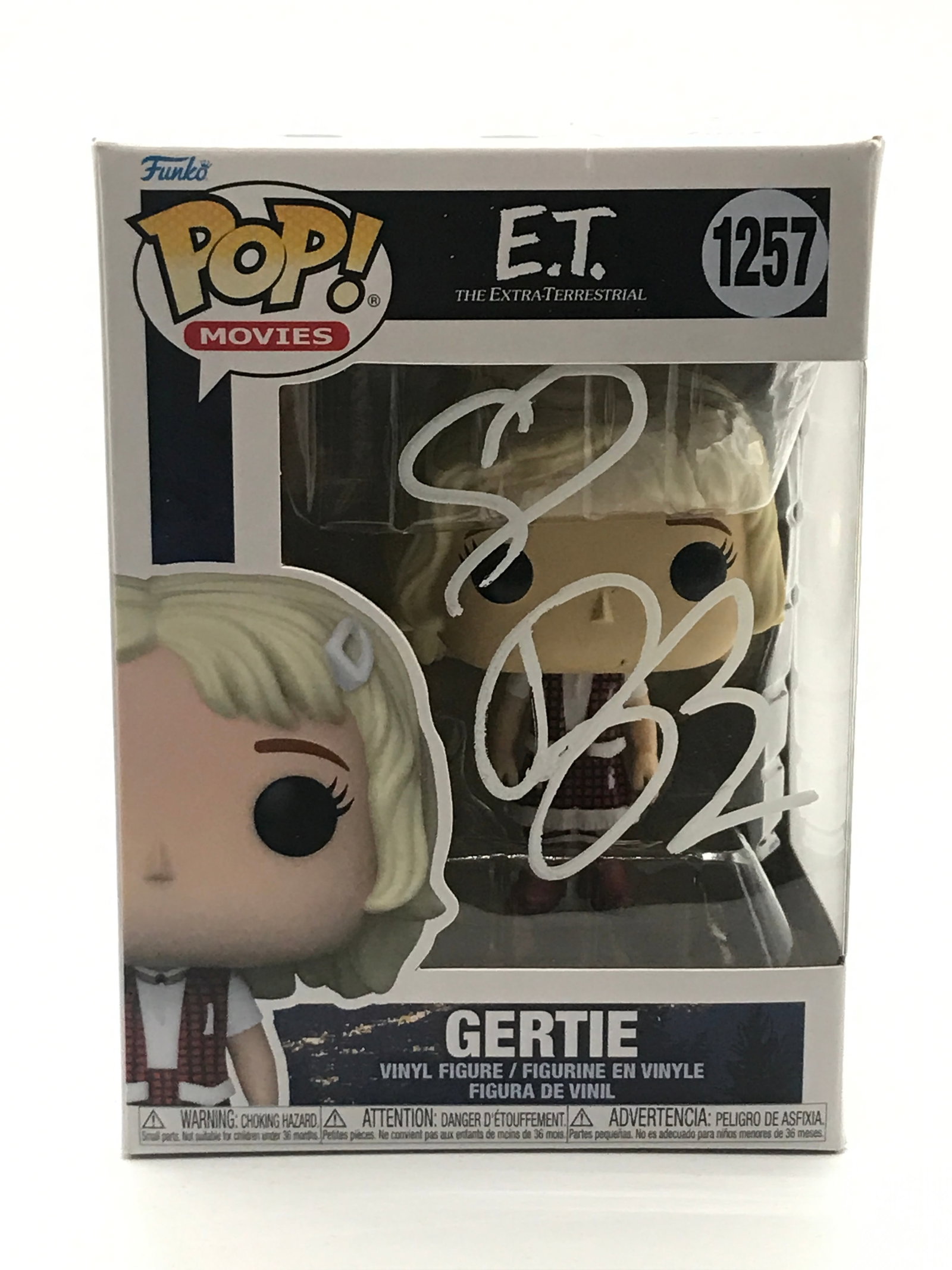 DREW BARRYMORE SIGNED GERTIE FUNKO POP (KB COA) (1 of 2)