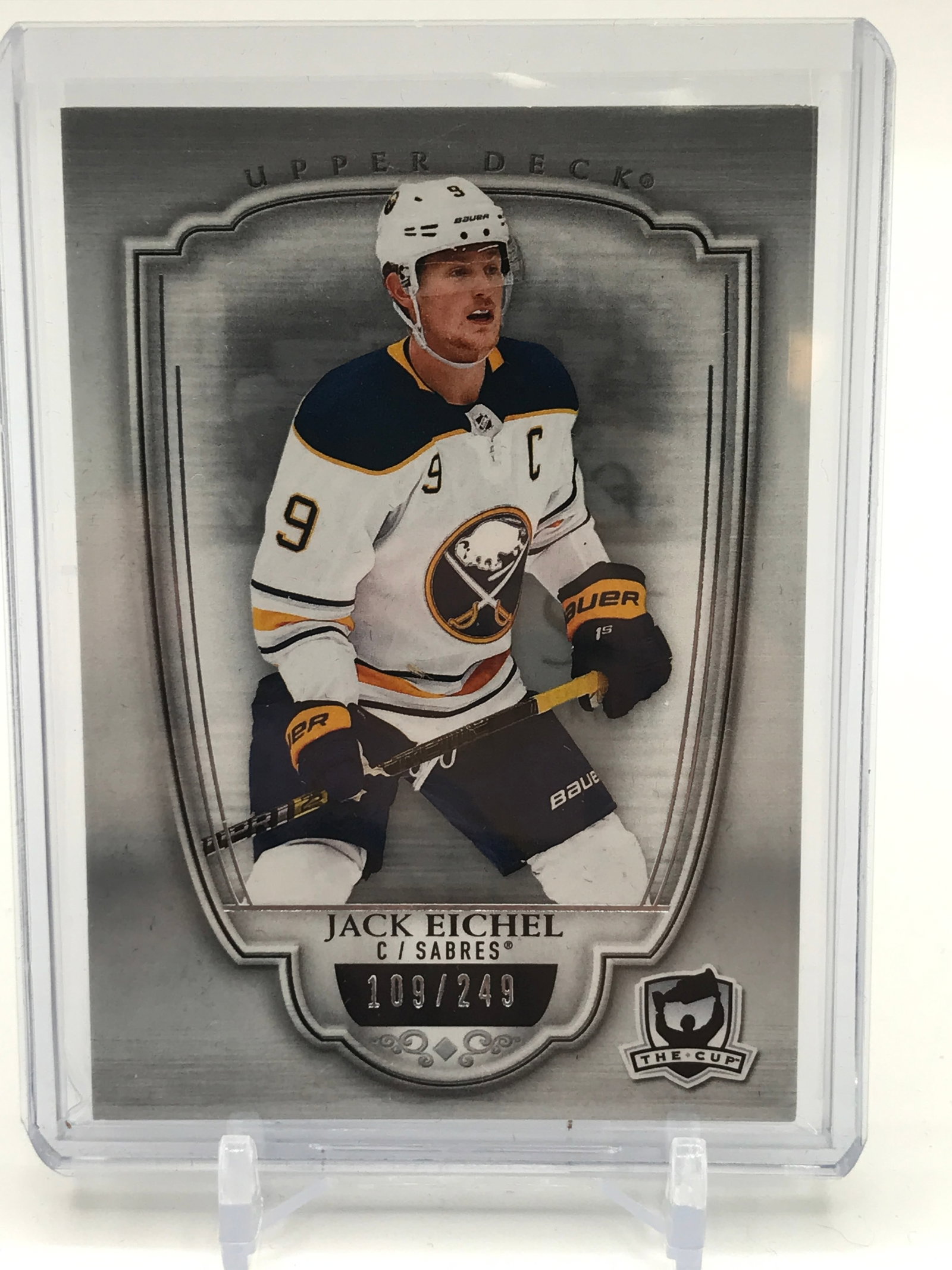 2018-19 UPPER DECK THE CUP HOCKEY JACK EICHEL TRADING CARD 109/249: Prices are in Canadian dollars