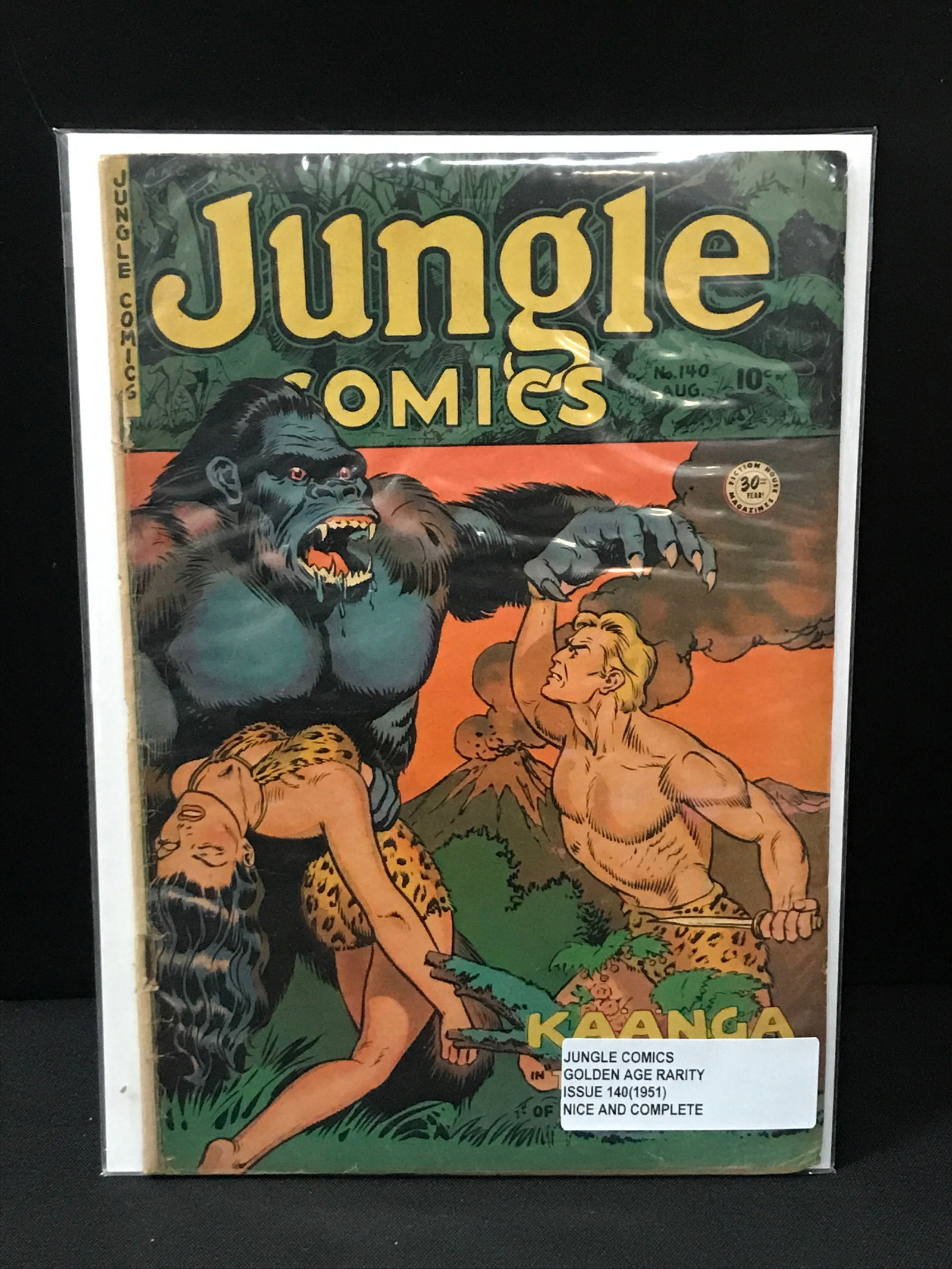 JUNGLE COMICS NO.140 GOLDEN AGE COMICS (1 of 1)