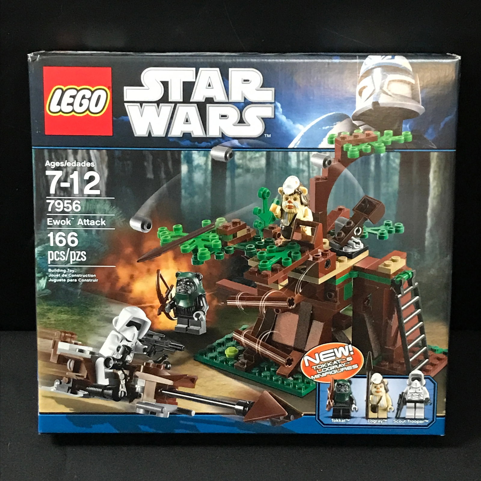 SEALED LEGO STAR WARS 7956 EWOK ATTACK IN ORIGINAL PACKAGING (1 of 1)