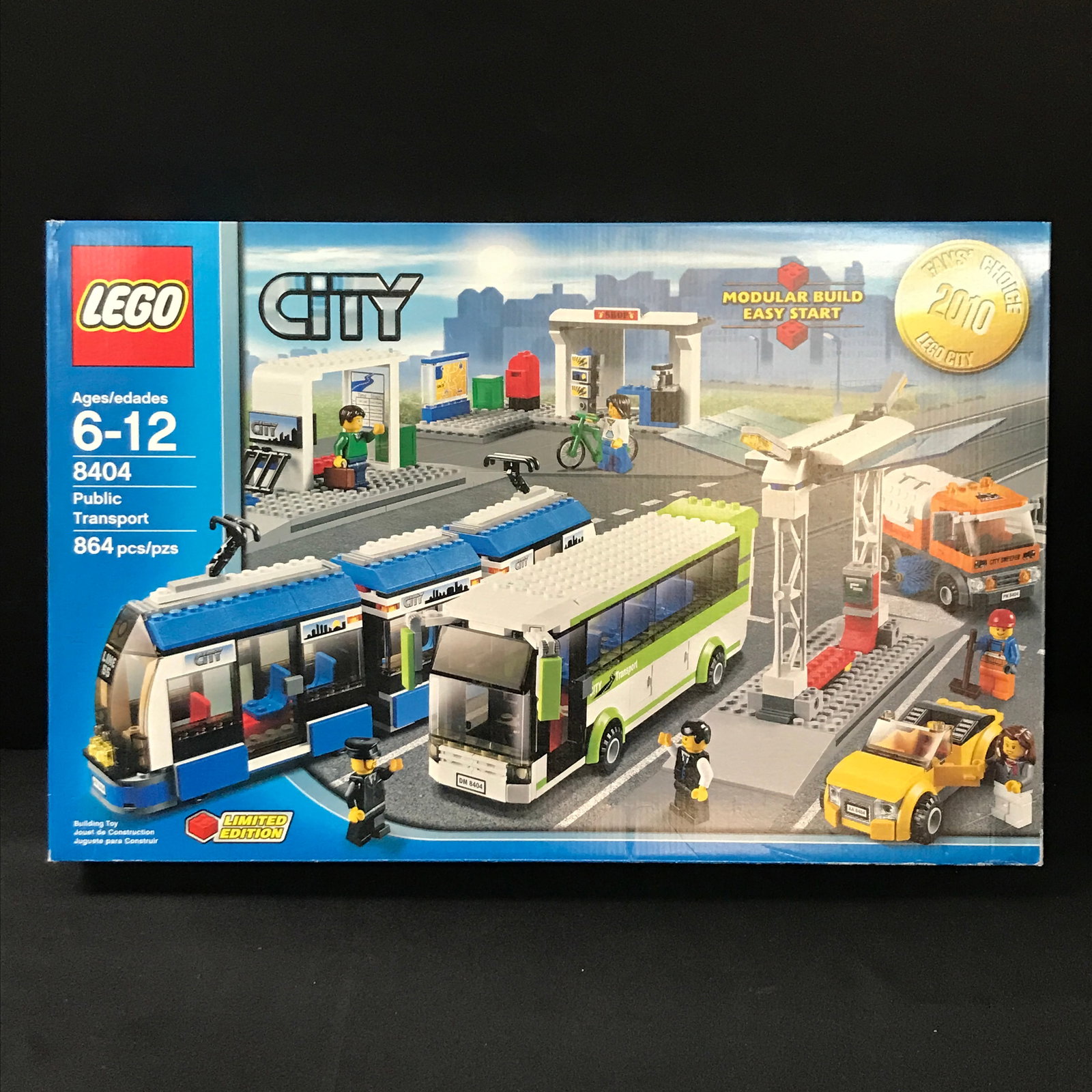 SEALED LEGO CITY 8404 PUBLIC TRANSPORT IN ORIGINAL PACKAGING: Prices are in Canadian dollars
