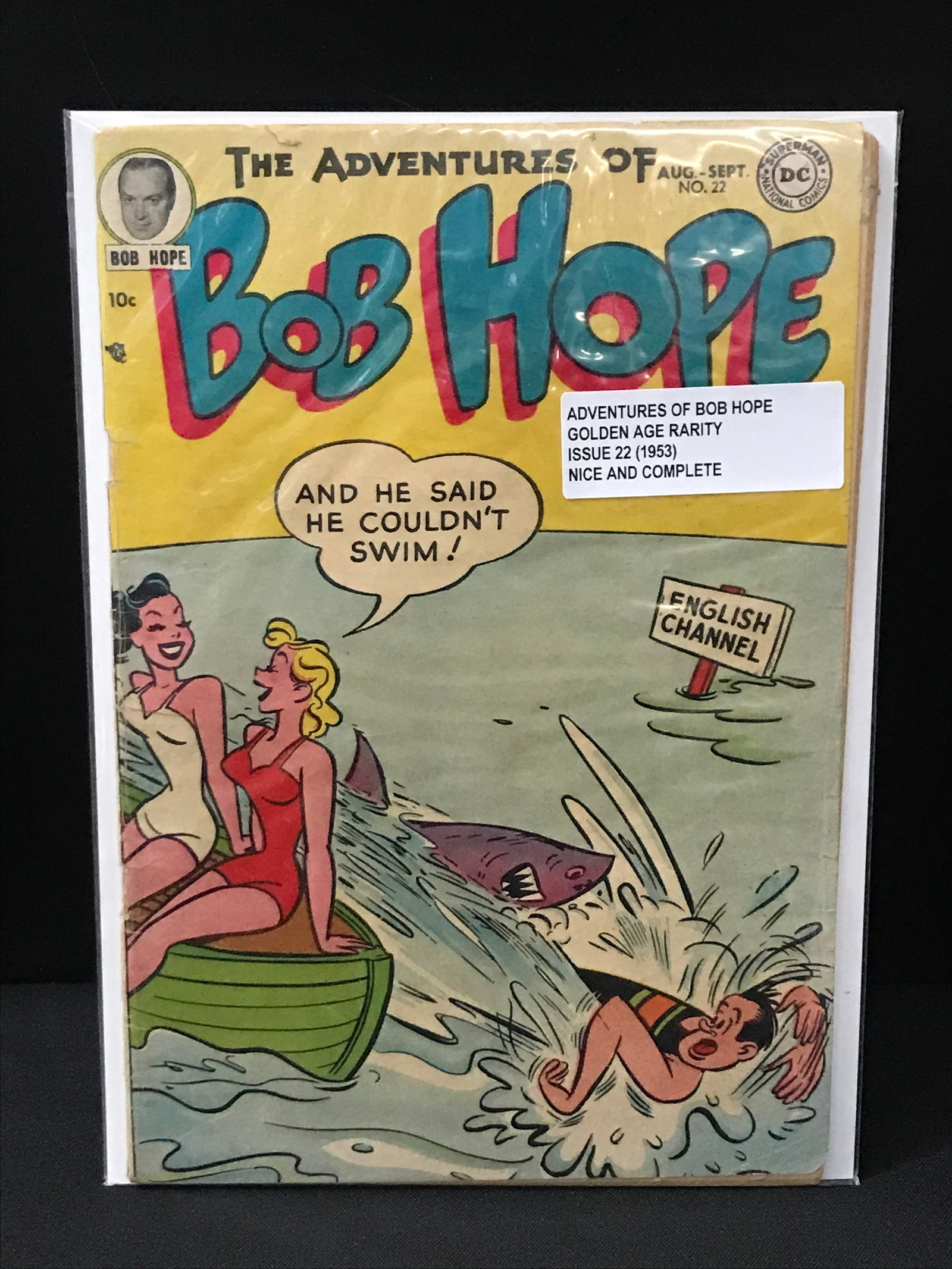 DC COMICS ADVENTURES OF BOB HOPE NO.22: Prices are in Canadian dollars