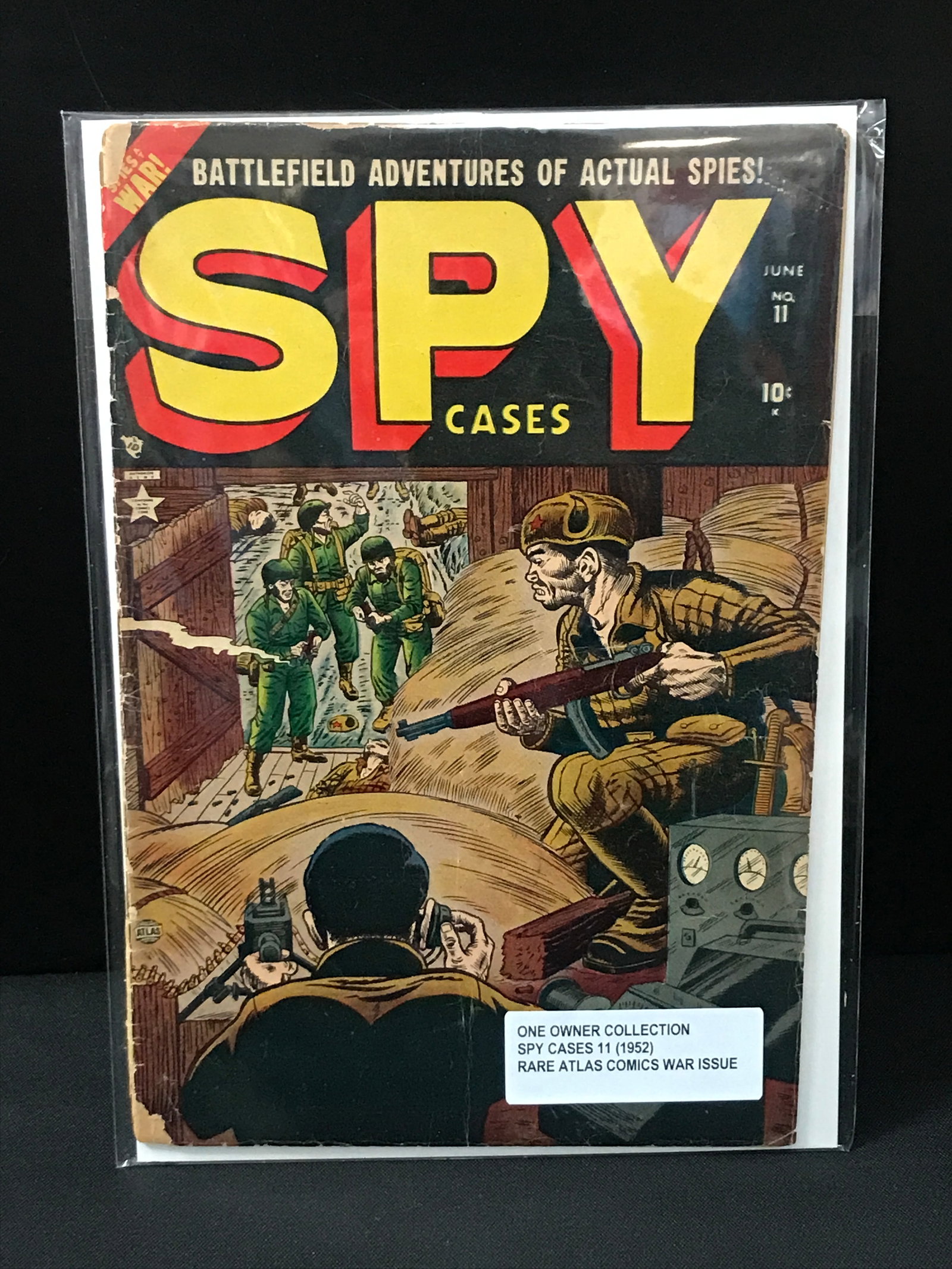 1952 SPY CASES NO.11 ATLAS COMICS (1 of 1)