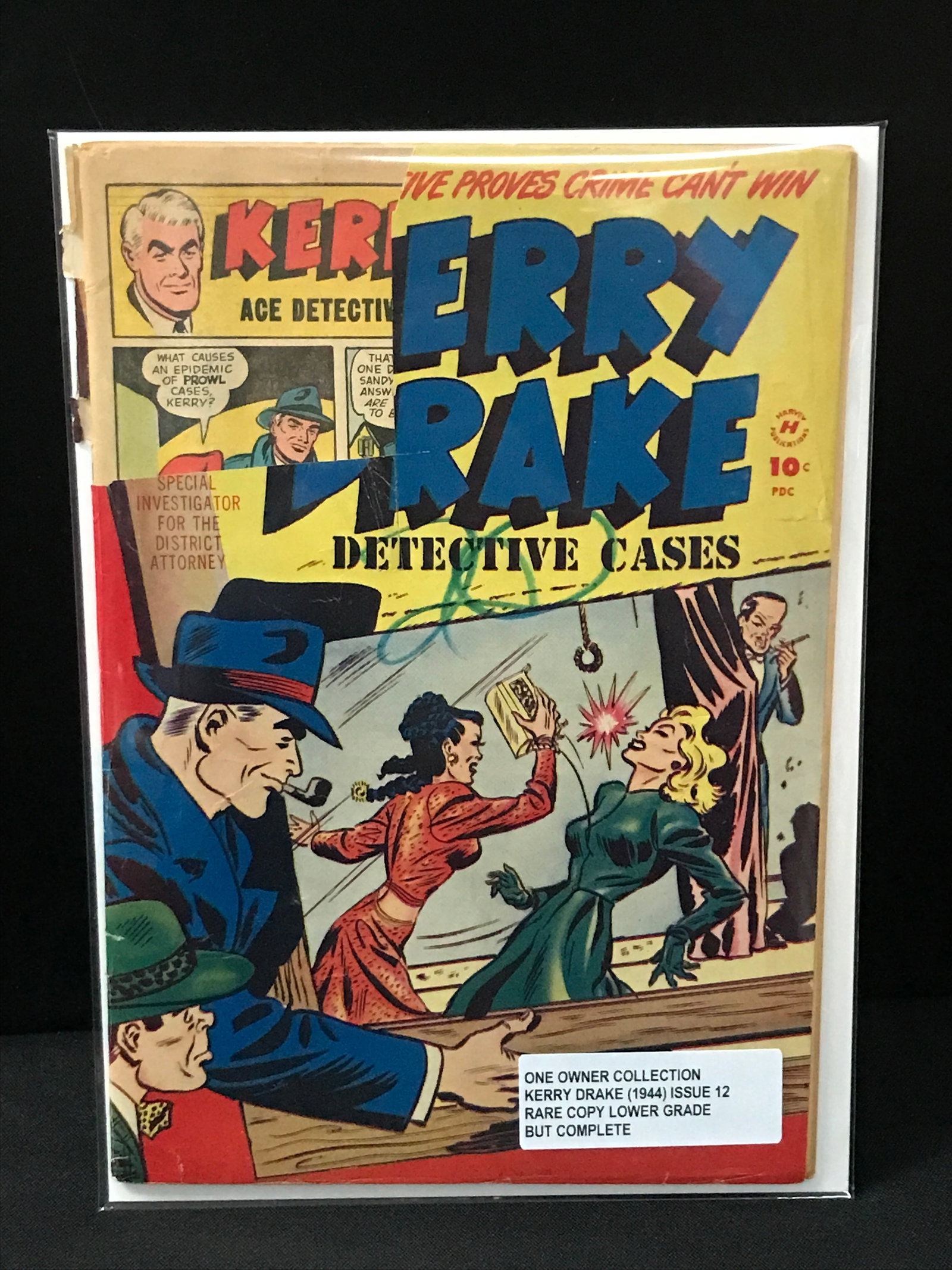1944 KERRY DRAKE DETECTIVE CASES NO.12 (1 of 1)