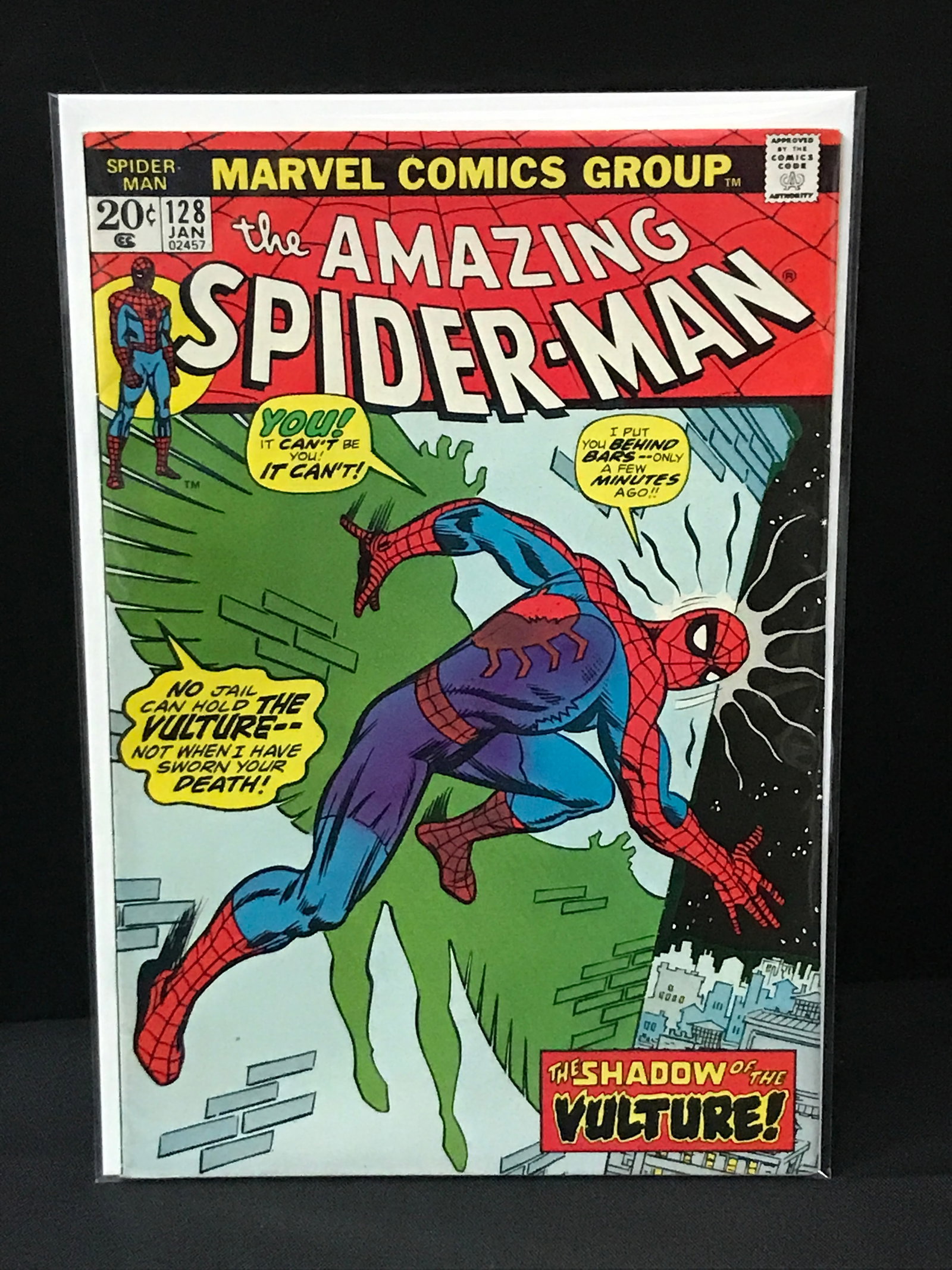 MARVEL COMICS THE AMAZING SPIDER-MAN NO.128 (1 of 1)