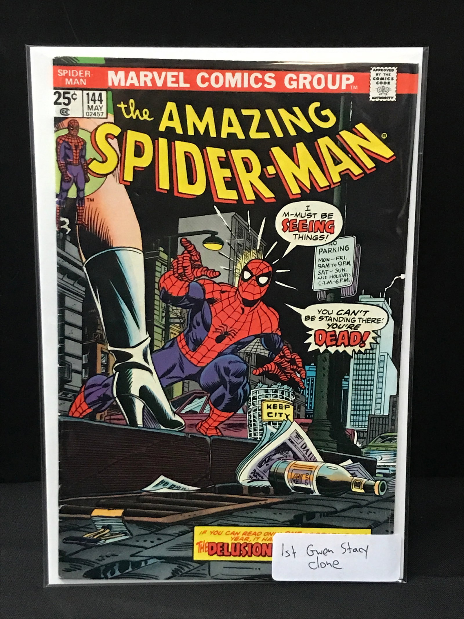 MARVEL COMICS THE AMAZING SPIDER-MAN NO.144 (1 of 1)