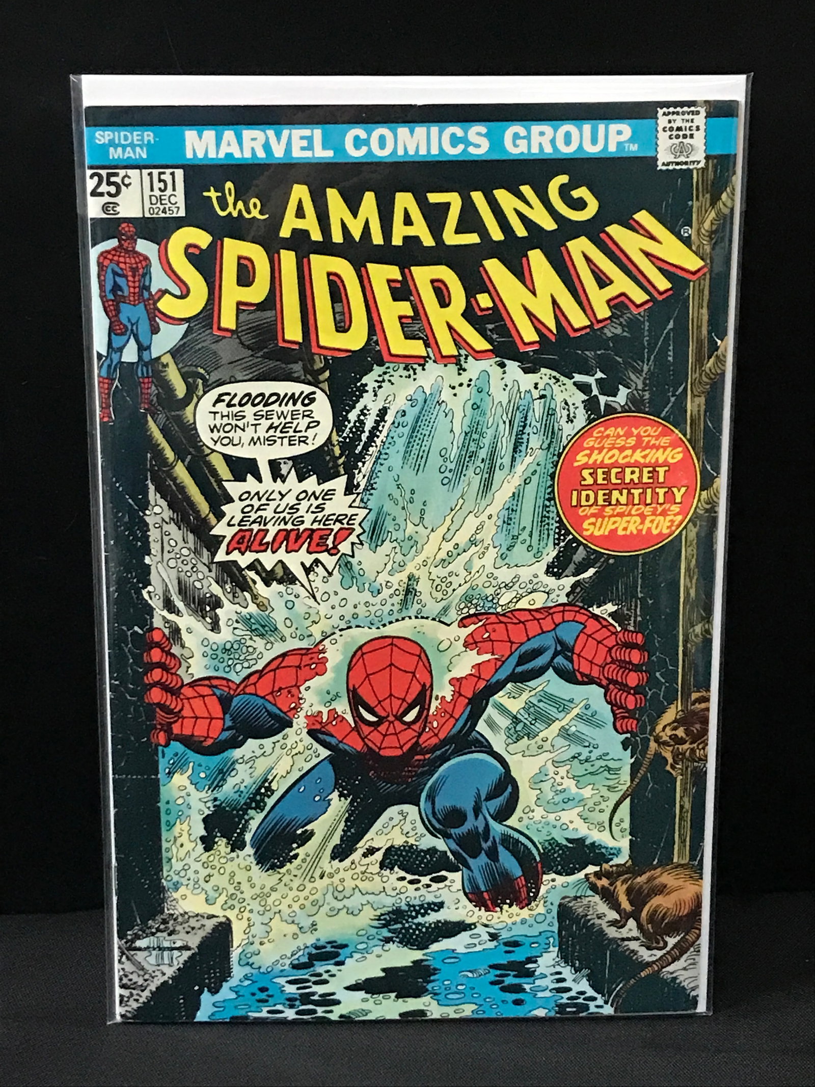 MARVEL COMICS THE AMAZING SPIDER-MAN NO.151 (1 of 1)