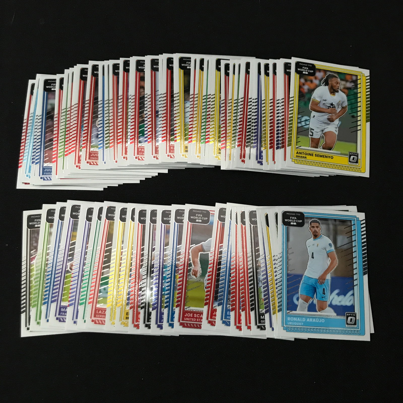 LOT OF DONRUSS ROAD TO FIFA WORLD CUP SOCCER TRADING CARDS: Prices are in Canadian Dollars