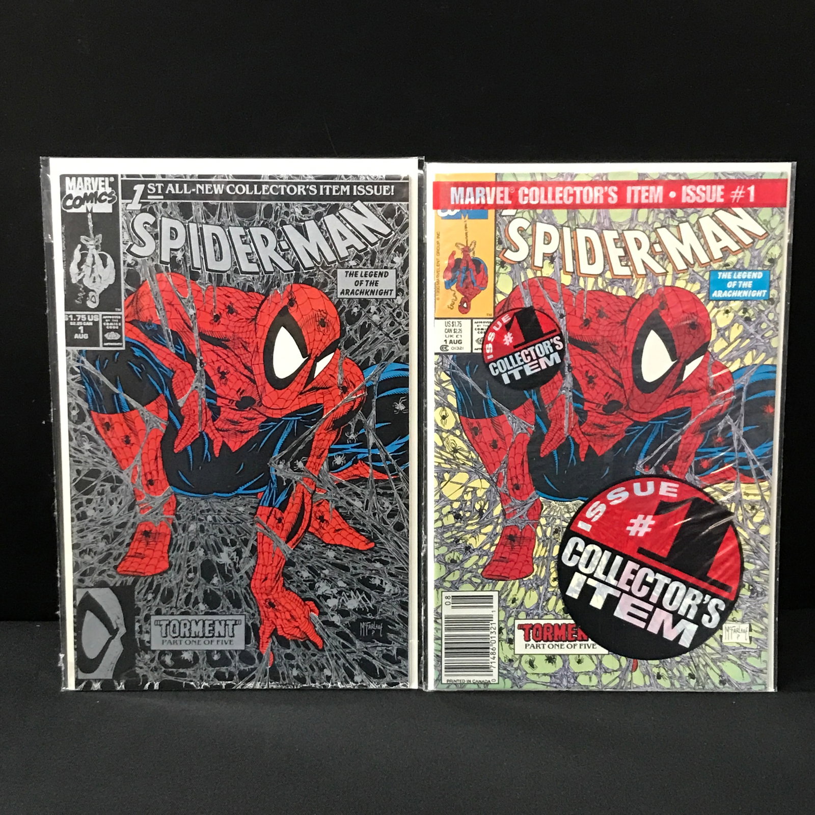 LOT OF 2 AMAZING SPIDERMAN #1 COMICS - MARVEL COMICS (1 of 1)