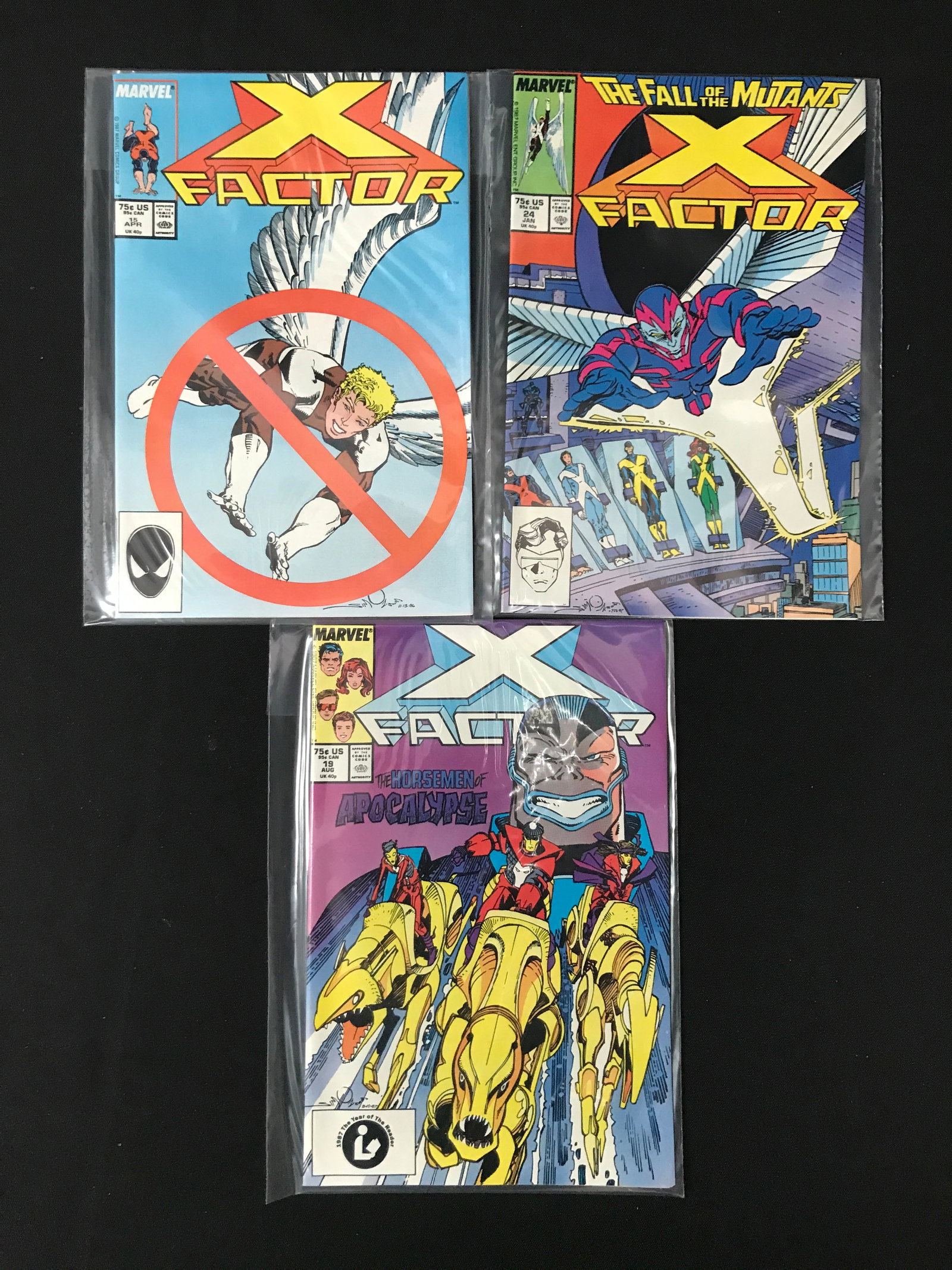 LOT OF 3 THE X-FACTOR COMICS - MARVEL COMICS: Prices are in Canadian Dollars