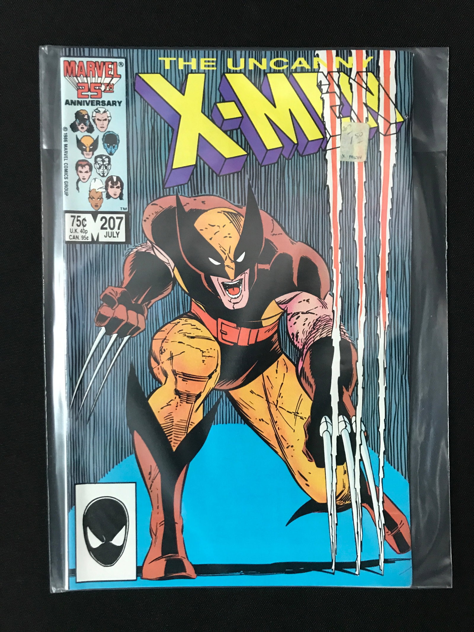 THE UNCANNY X-MEN #207 - MARVEL COMICS (1 of 1)