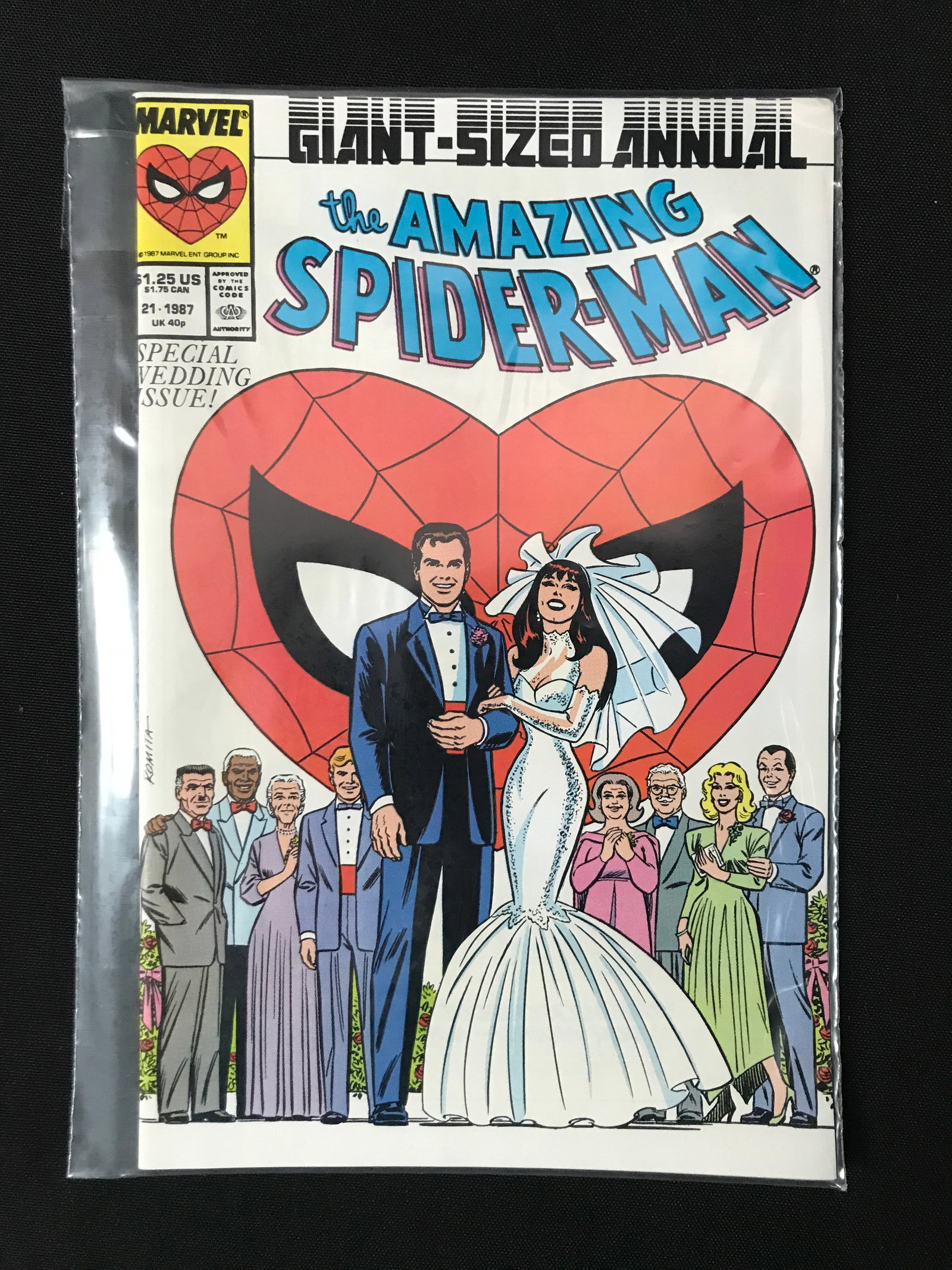 THE AMAZING SPIDERMAN GIANT SIZED ANNUAL #21 - MARVEL COMICS (1 of 1)