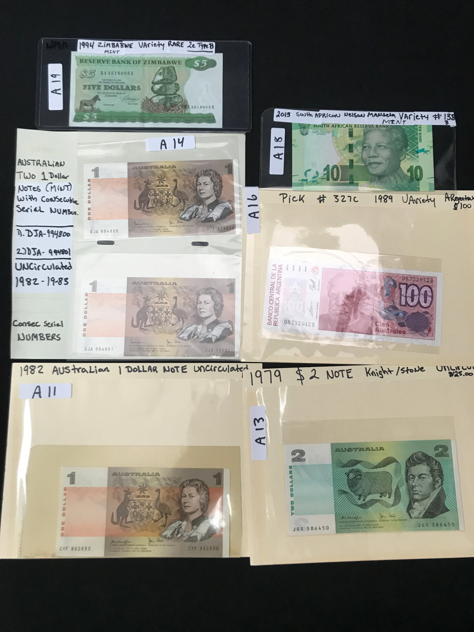 HIGH DRADE WORLD CURRENCY LOT (1 of 1)