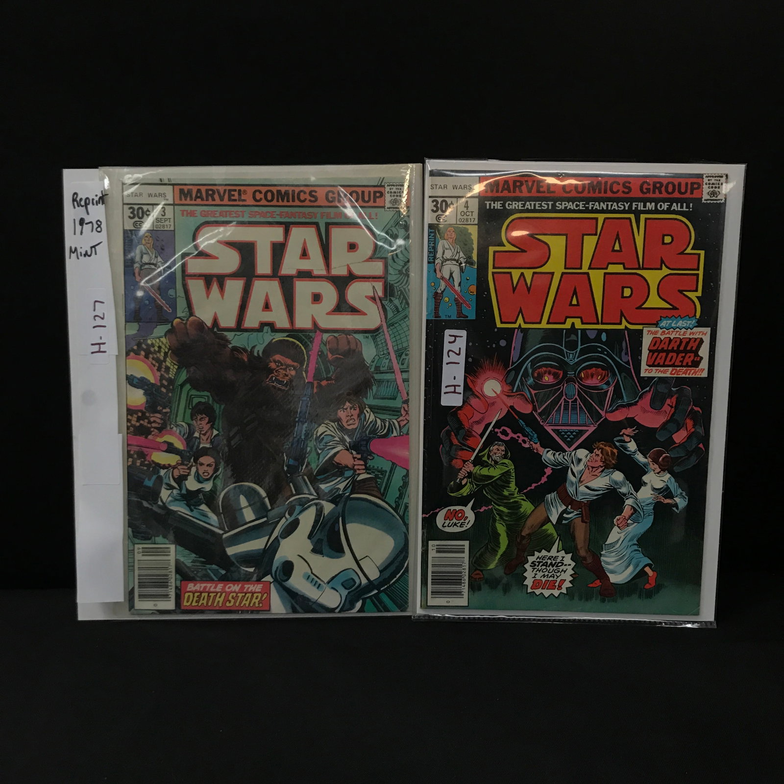 LOT OF 2 STAR WARS COMICS: Prices are in Canadian dollars