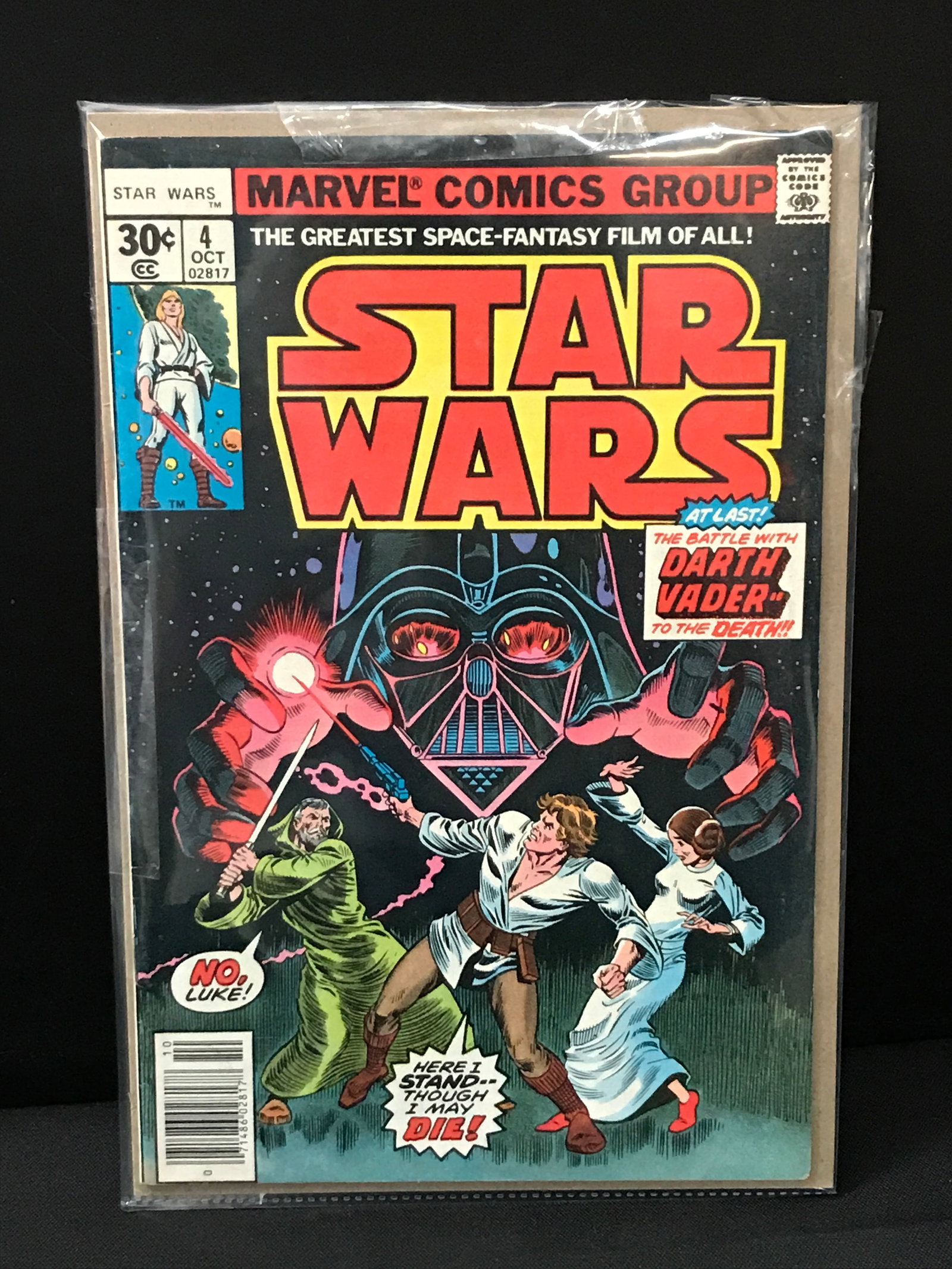 STAR WARS #4 - MARVEL COMICS (1 of 1)