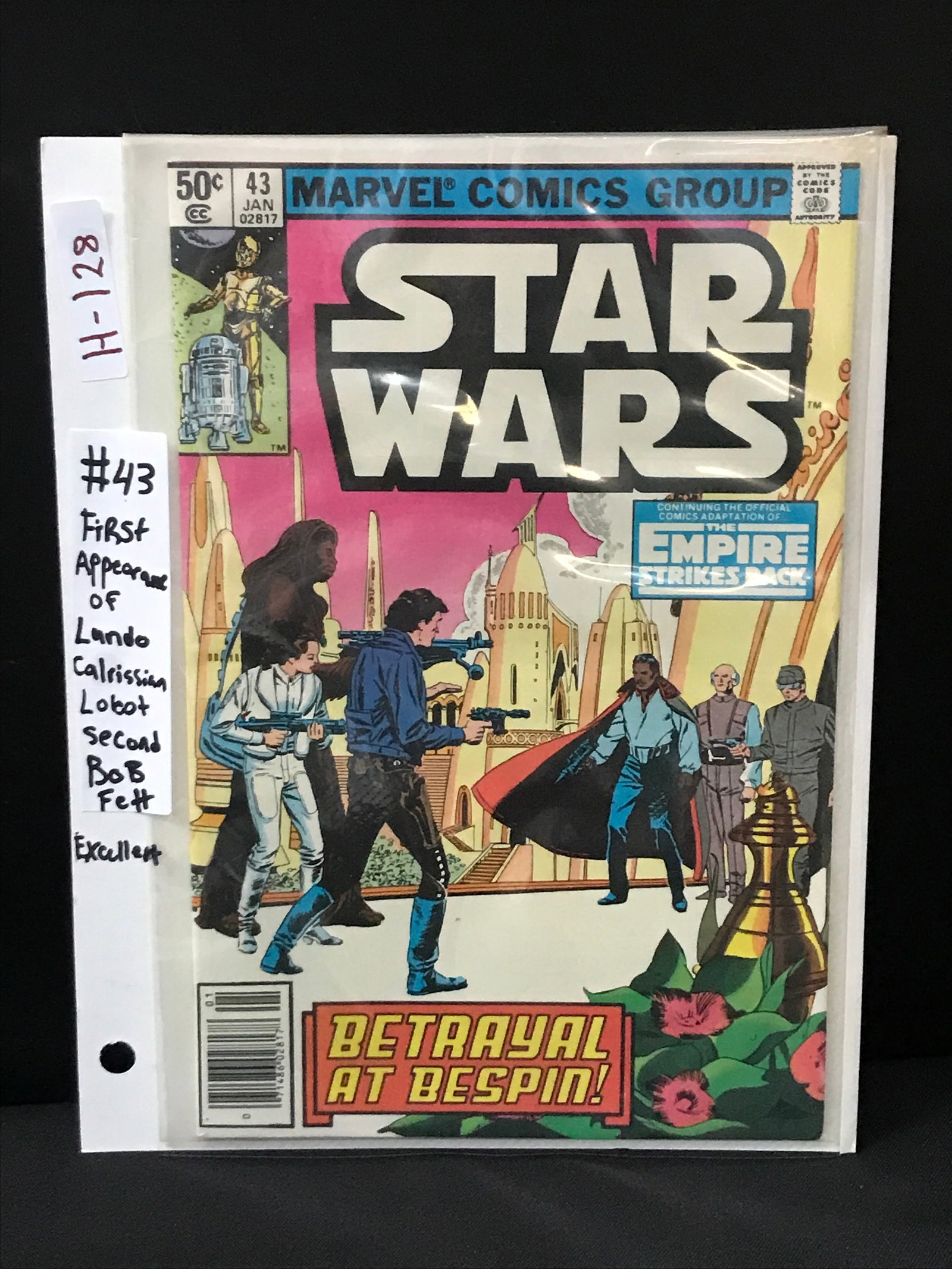 STAR WARS #43 1ST LANDO - MARVEL COMICS: Prices are in Canadian dollars