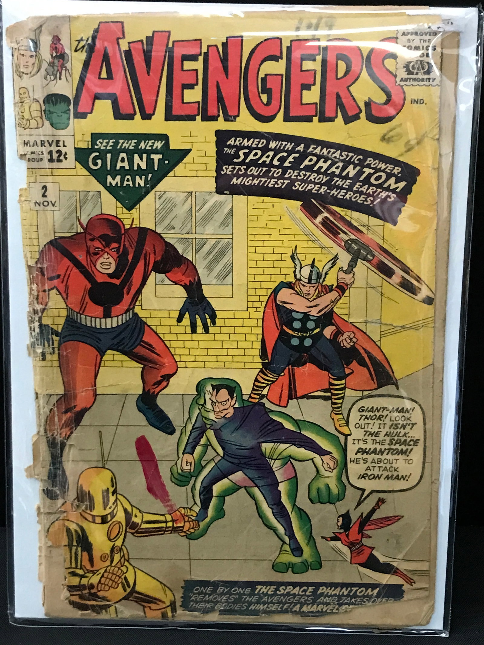 THE AVENGERS #2 - MARVEL COMICS (1 of 1)