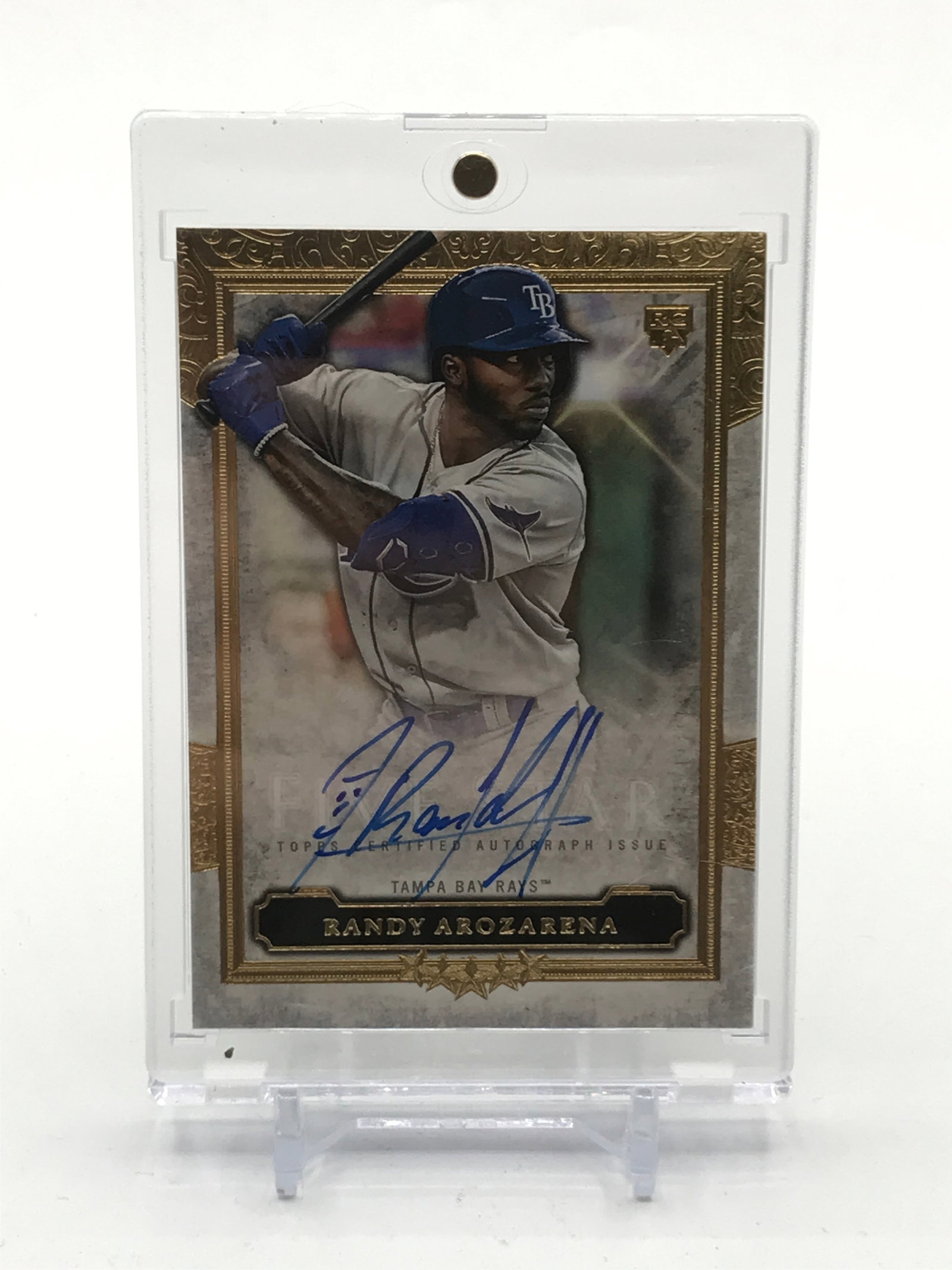 2020 TOPPS CERTIFIED AUTOGRAPH ISSUE RANDY AROZARENA SIGNED ROOKIE TRADING CARD: Prices are in Canadian dollars